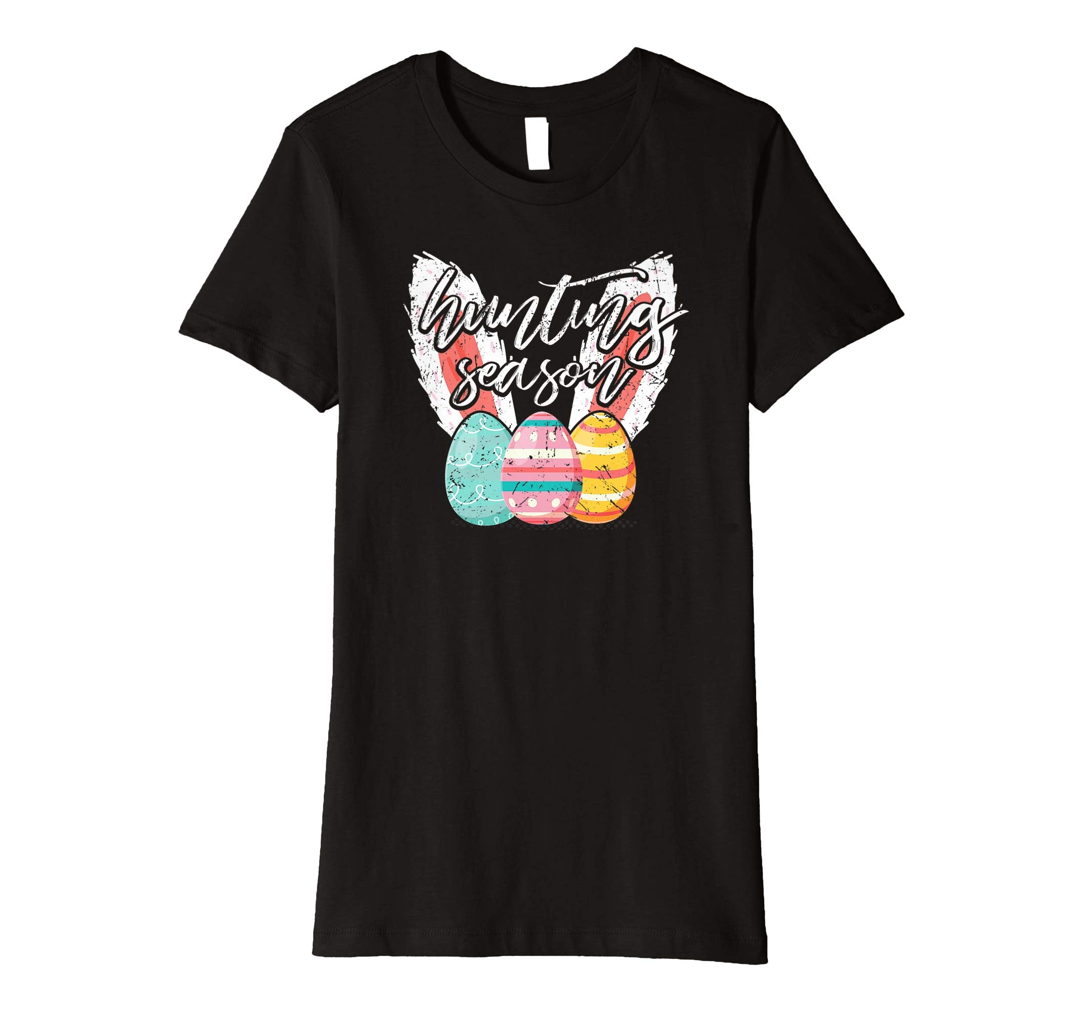 Hunting Season Easter Eggs Bunny Cute Gift T-Shirt
