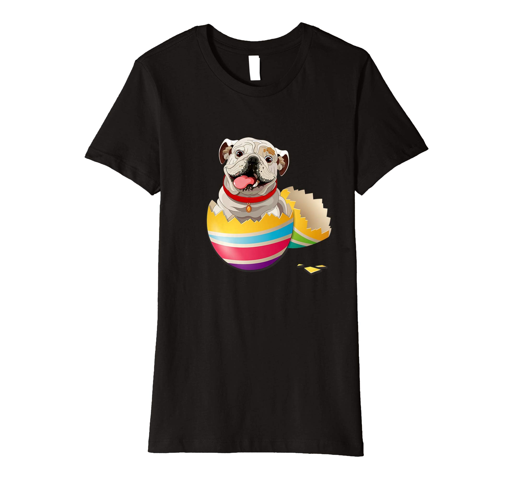 English Bulldog Hatching From Easter Egg Easter Day Shirt