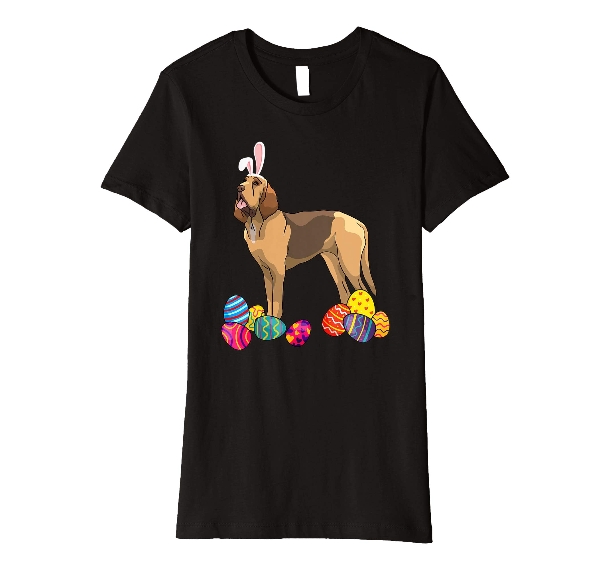 Bloodhound Bunny Ear With Egg Easter Easter Day Shirt