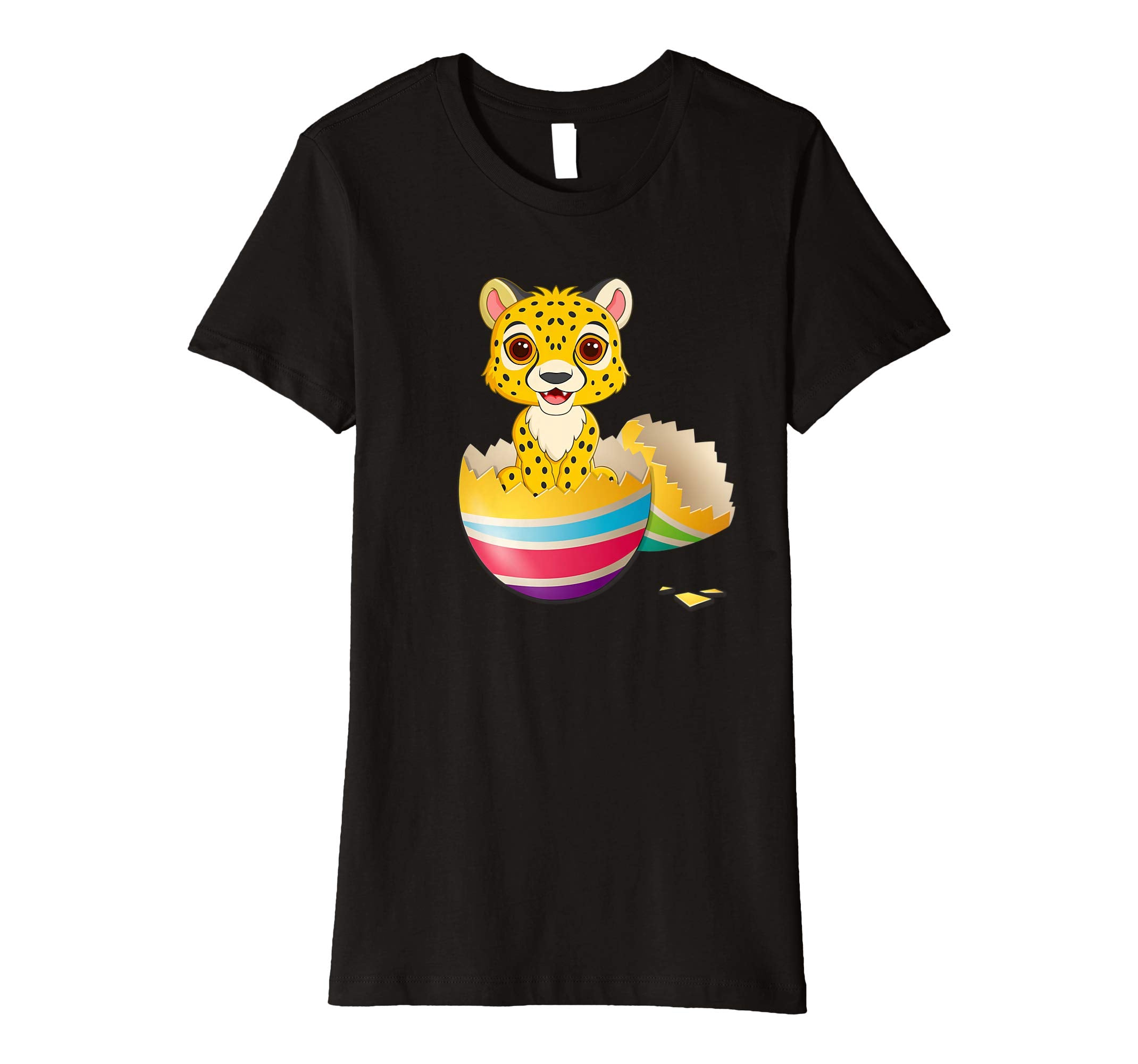 Baby Cheetah Hatching From Easter Egg Easter Day Shirt