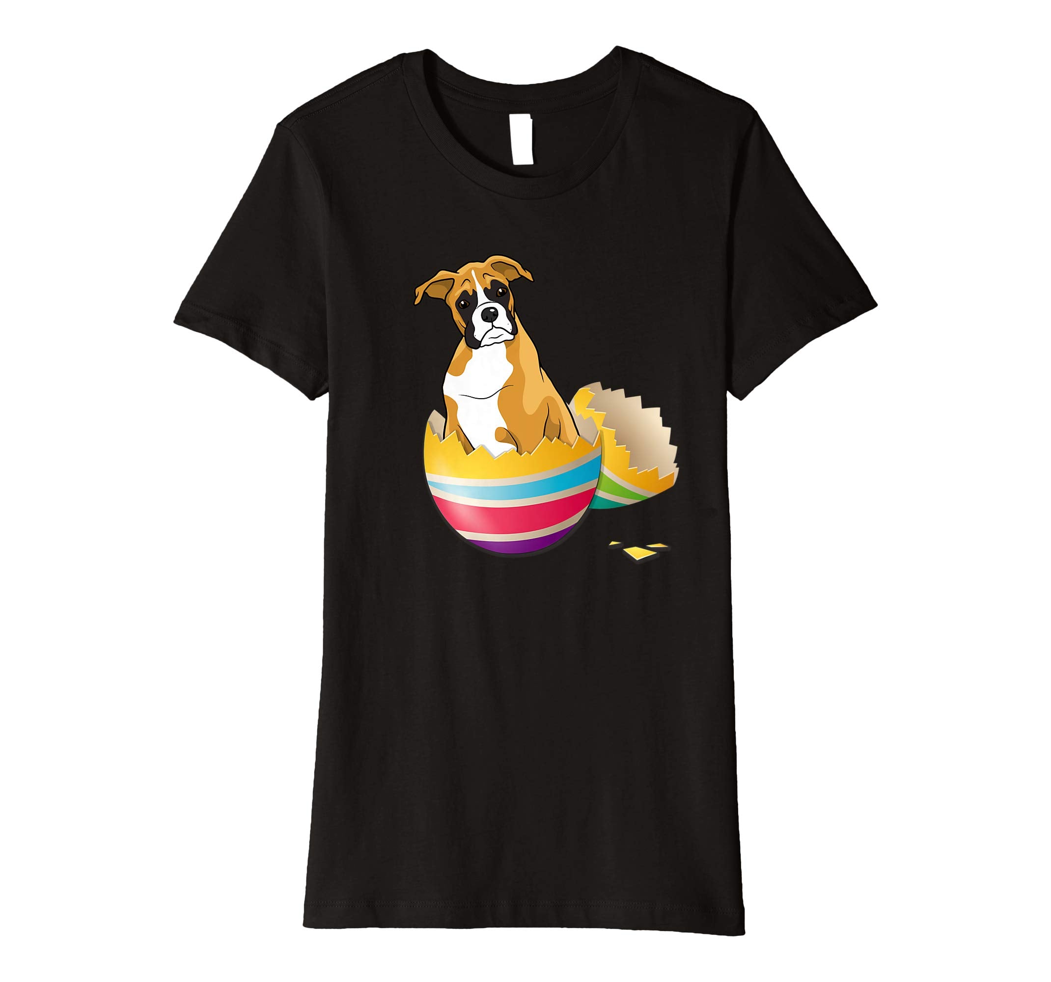 Boxer Hatching From Easter Egg Easter Day Shirt