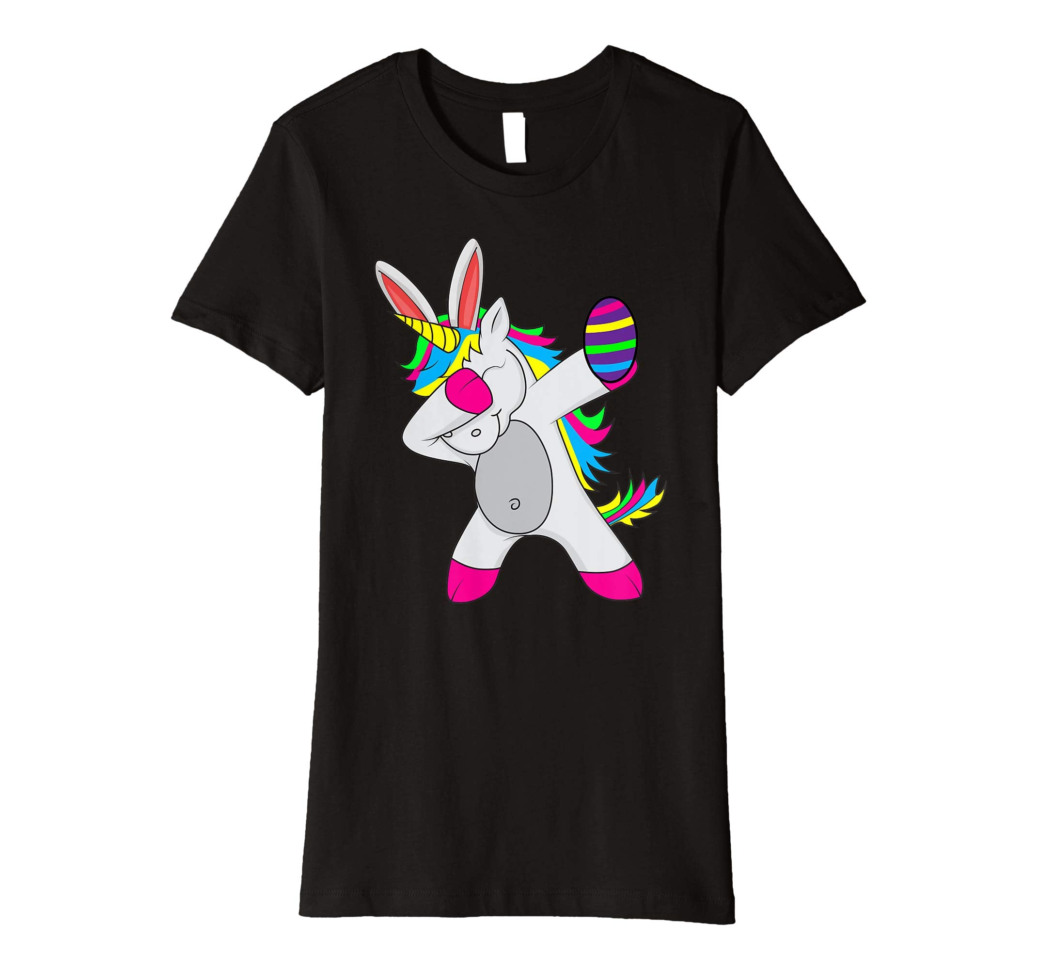 Funny Dainty Dabbing Easter Unicorn Bunny Shirt Gift