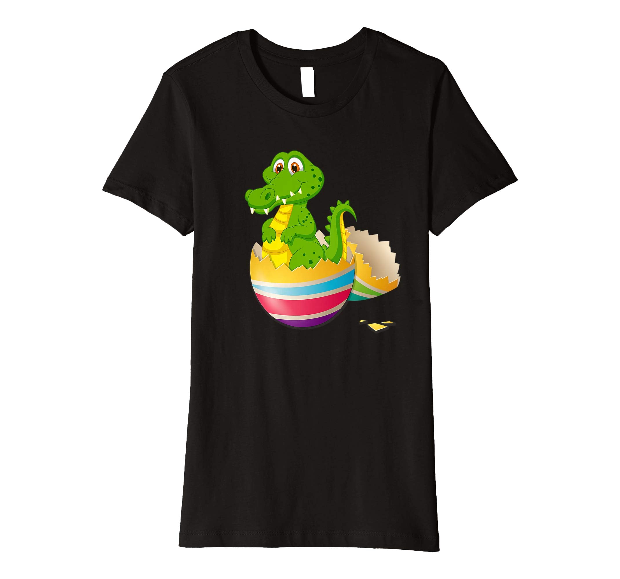 Baby Crocodile Hatching From Easter Egg Easter Day Shirt