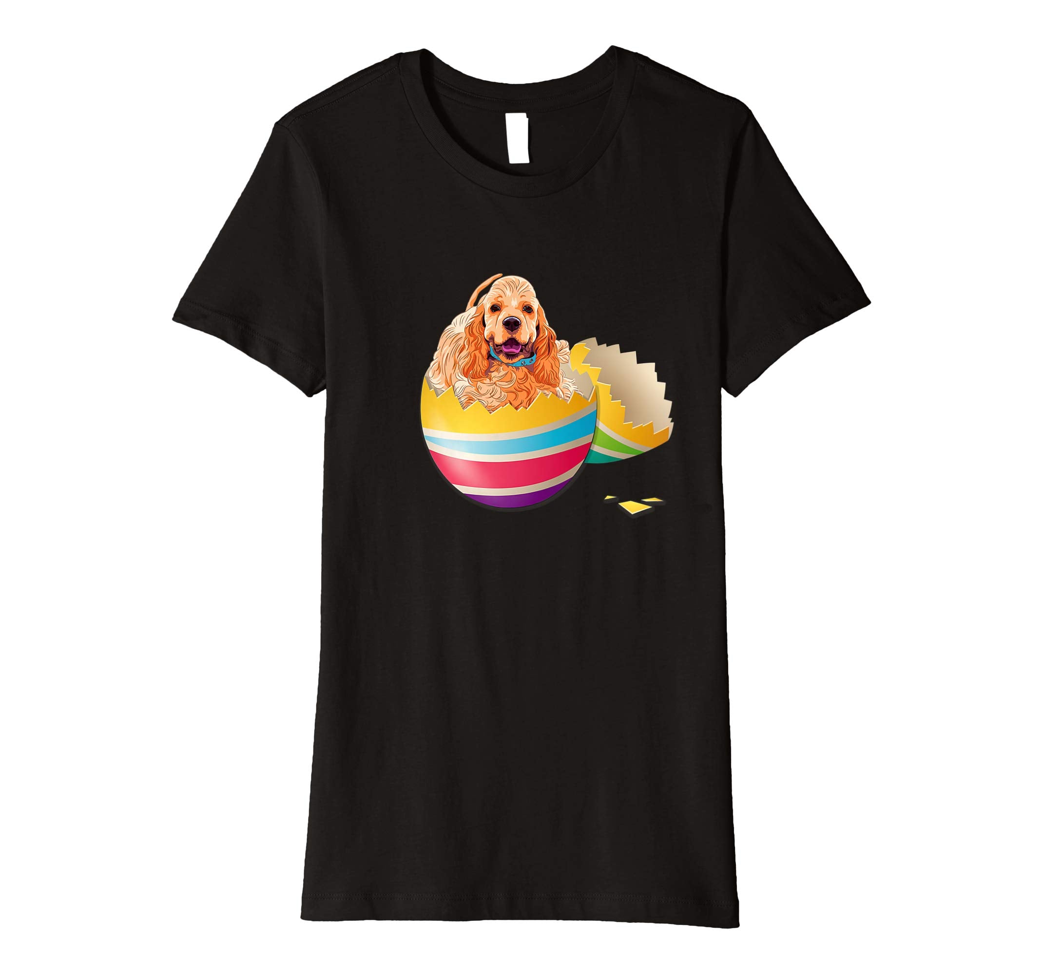 Cocker Spaniel Hatching From Easter Egg Easter Day Shirt