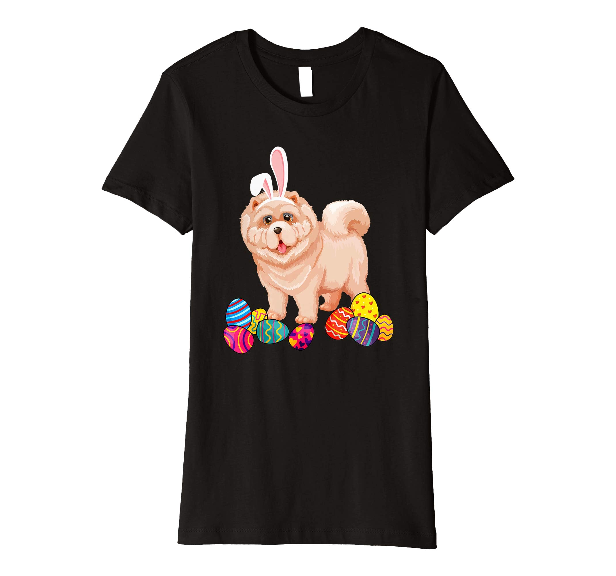 Chow Chow Bunny Ear With Egg Easter Easter Day Shirt
