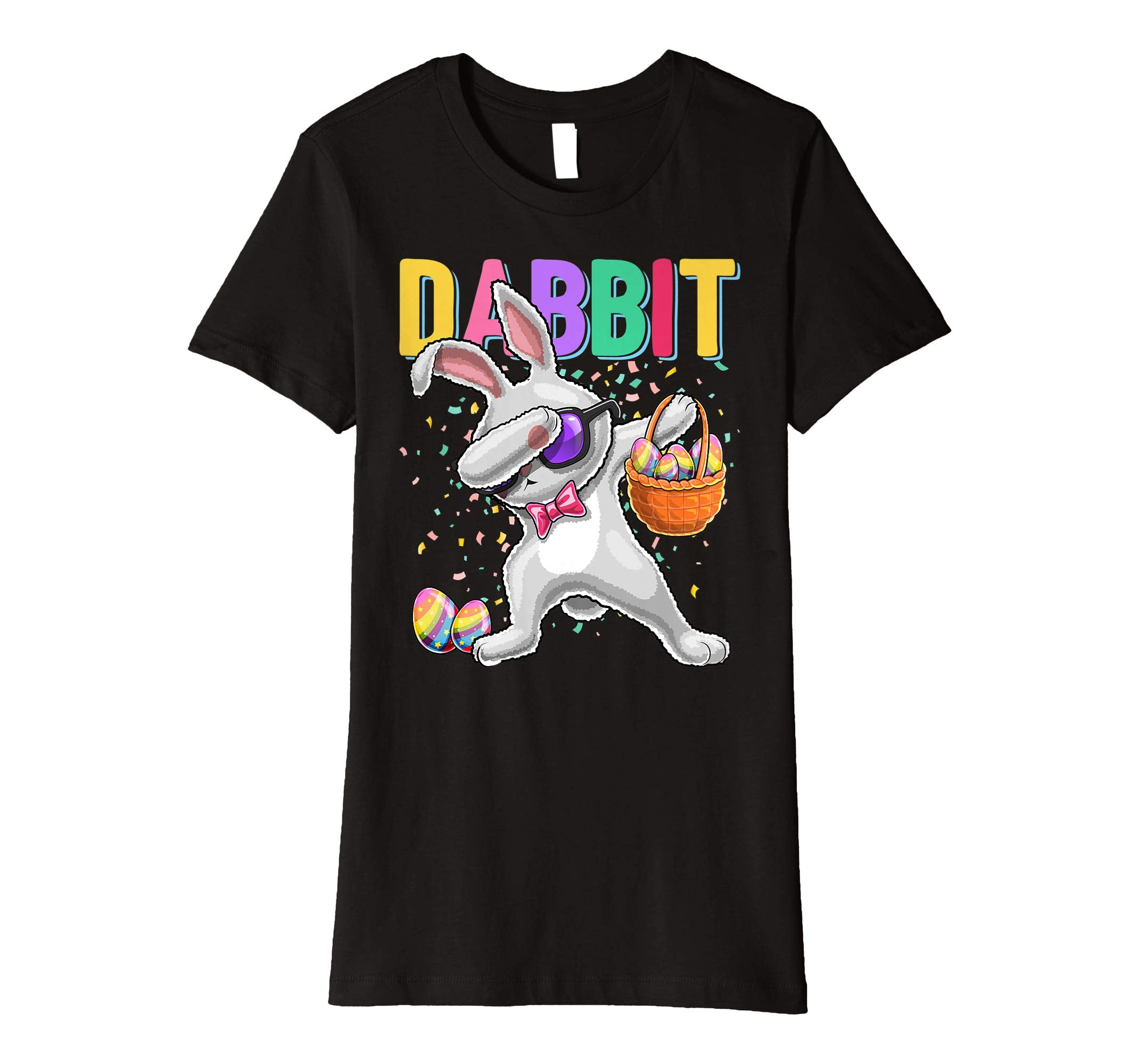 Dabbit Dabbing Easter Bunny Shirt Easter Egg Basket Gift Kid