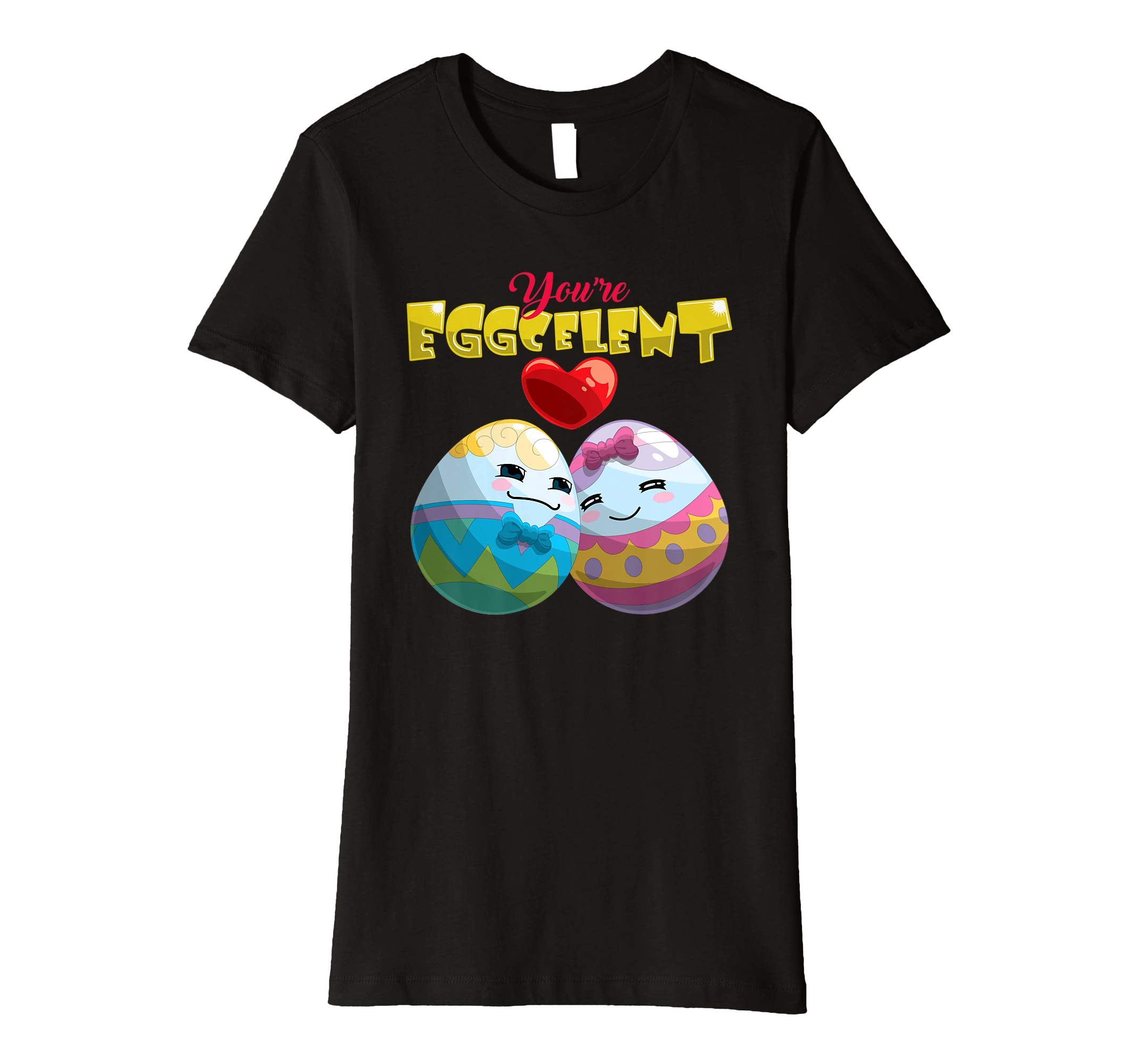 Easter Shirt with Cute Egg Couple for Men and Women