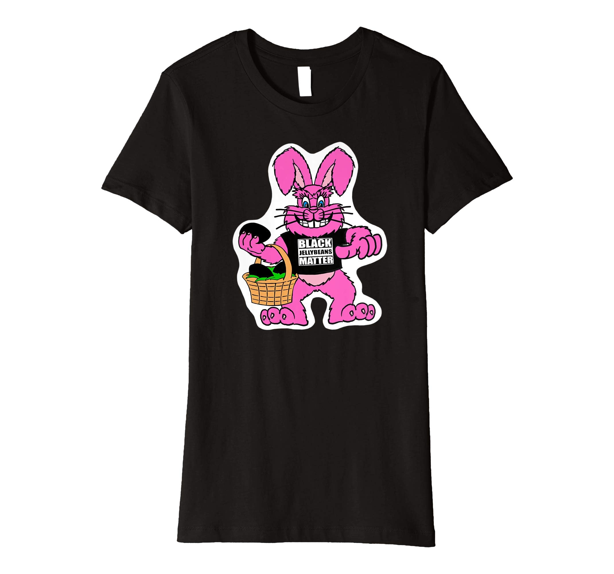 Womens Funny Easter Shirt Black Jelly Beans Matter Cute Gift