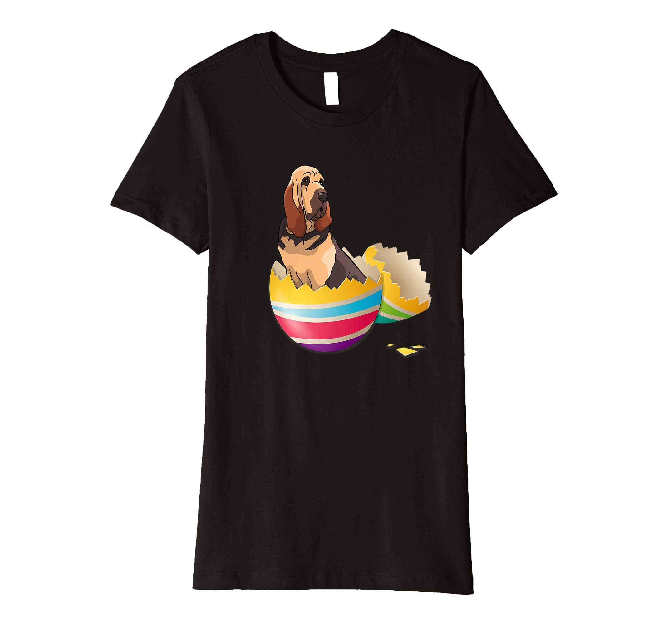 Bloodhound Hatching From Easter Egg Easter Day Shirt