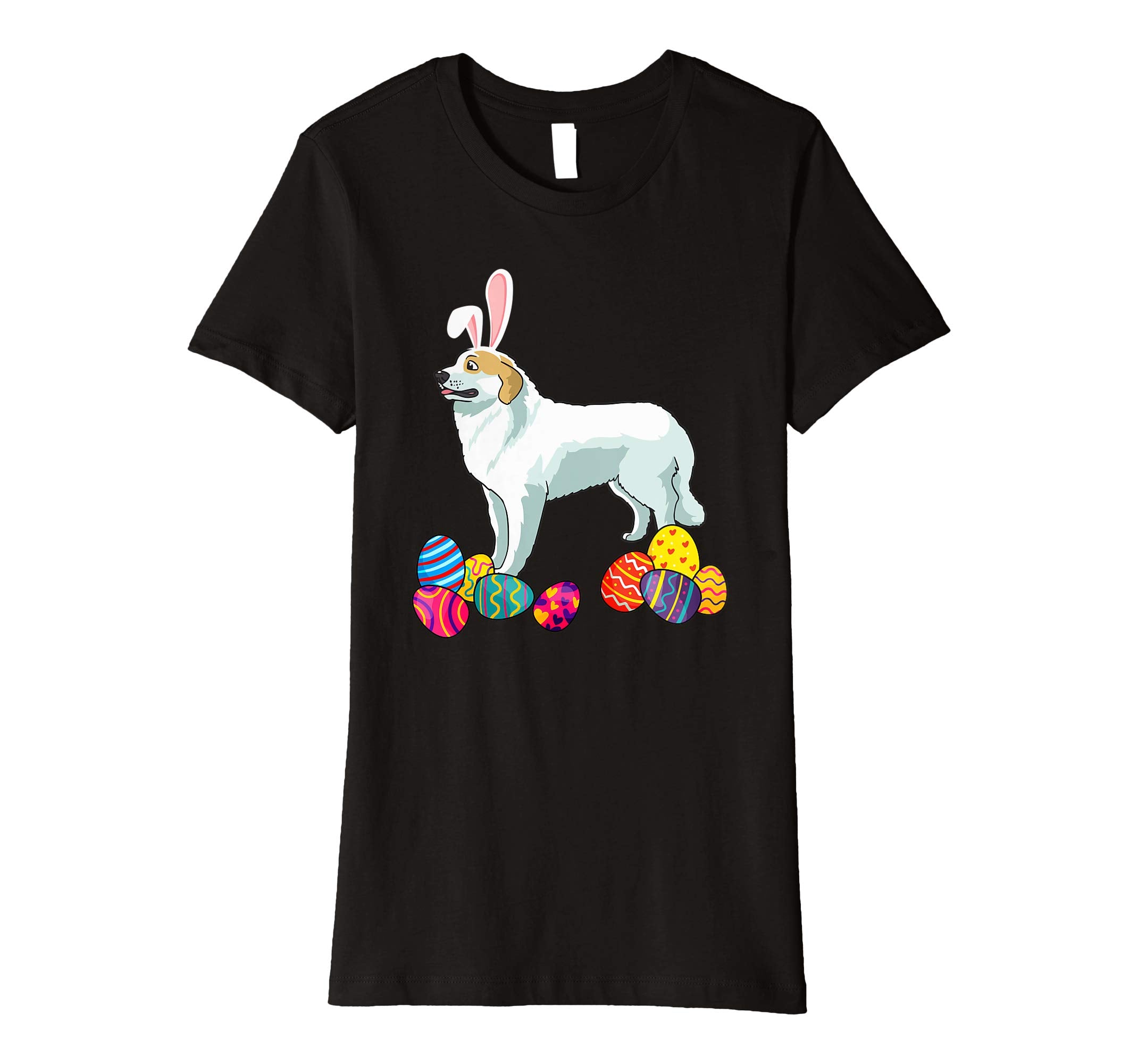 Great Pyrenees Bunny Ear With Egg Easter Easter Day Shirt
