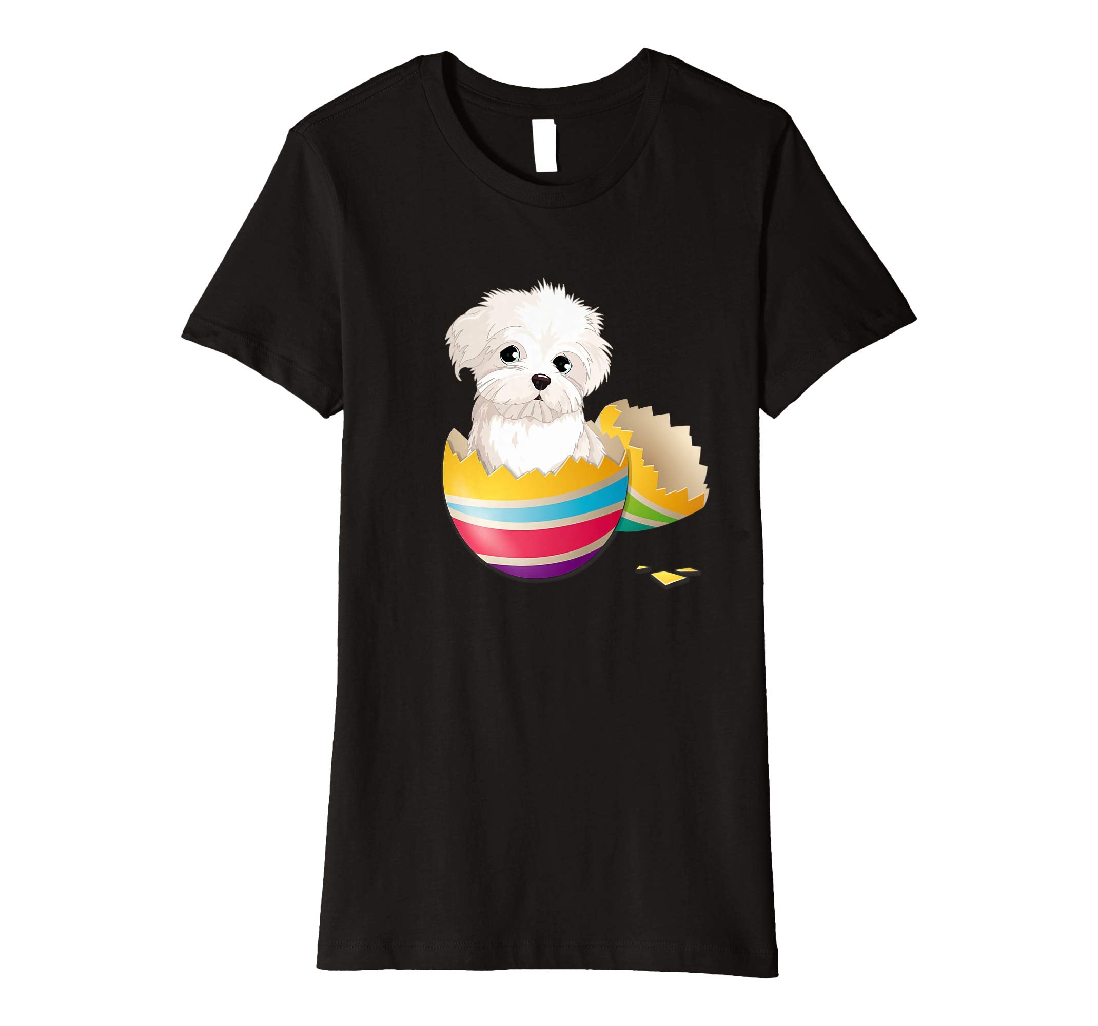 Maltese Hatching From Easter Egg Easter Day Shirt