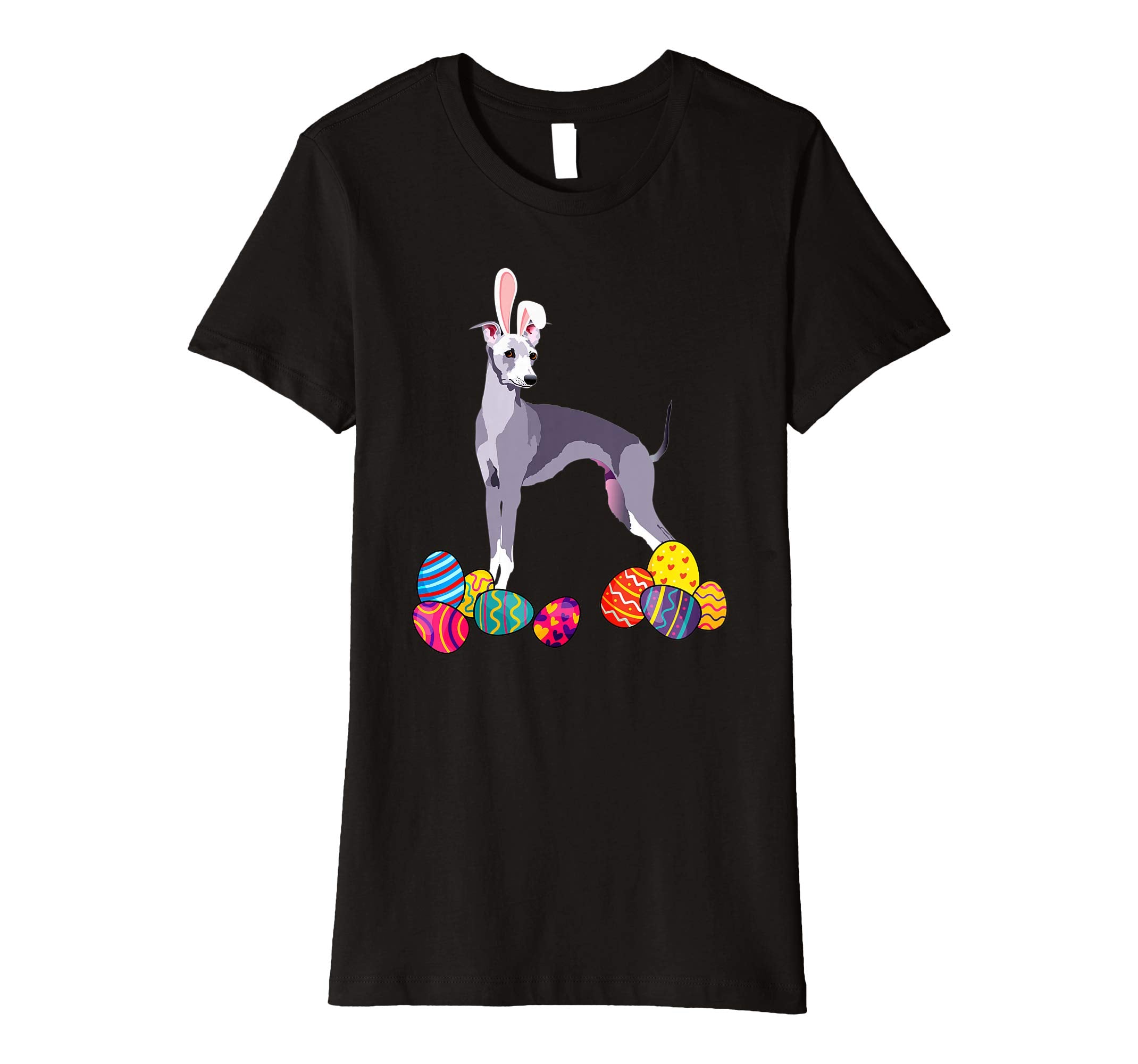 Italian Greyhound Bunny Ear With Egg Easter Easter Day Shirt