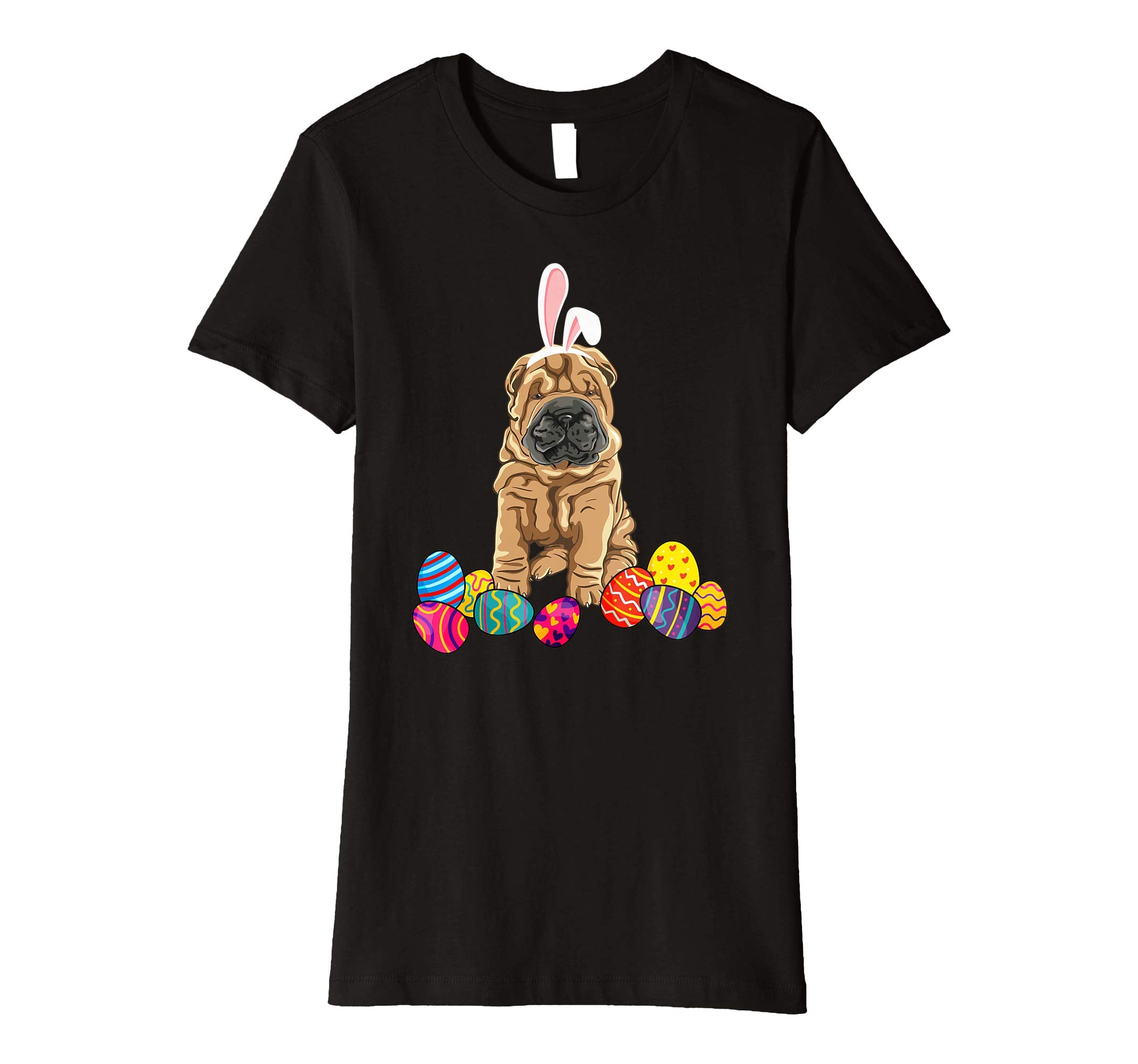 Chinese Shar-Pei Bunny Ear With Egg Easter Easter Day Shirt