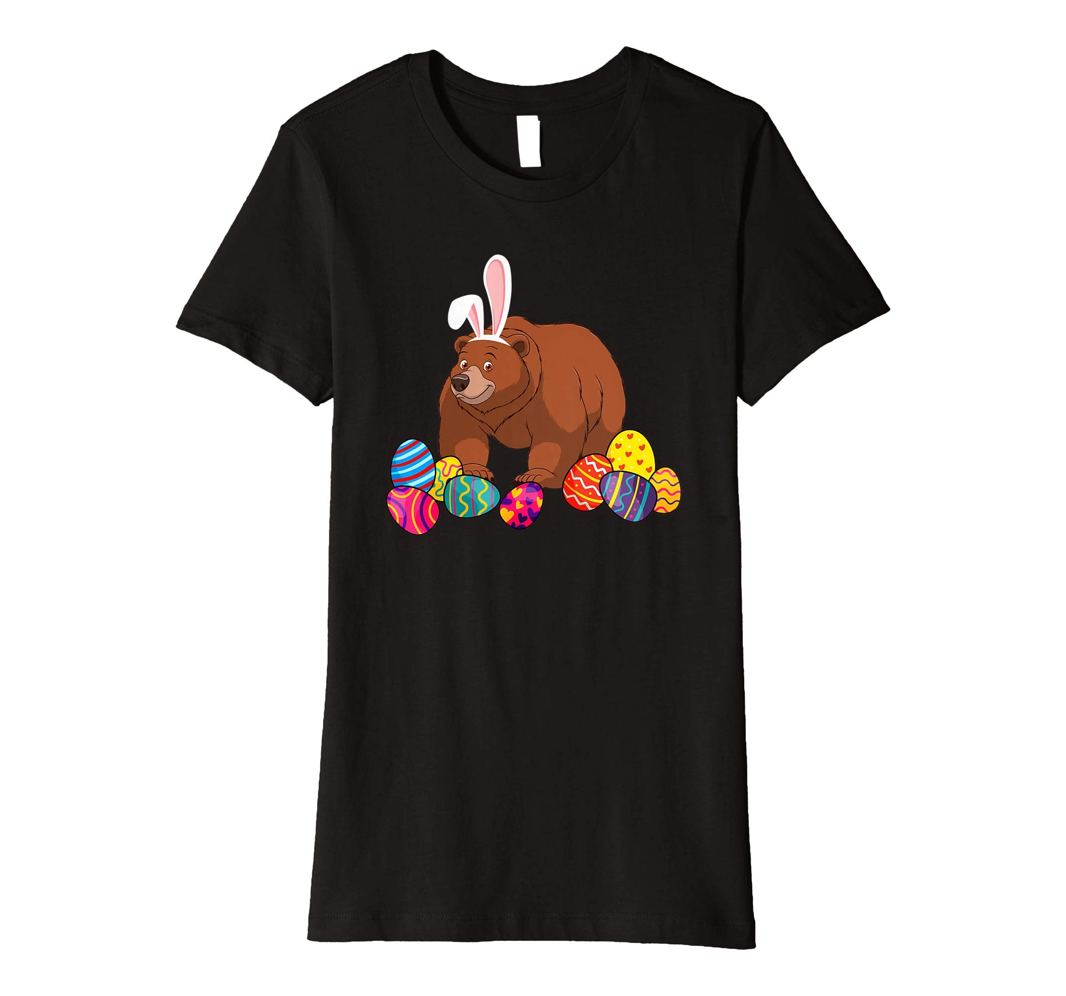 Bear Bunny Ear With Egg Easter Easter Day Shirt