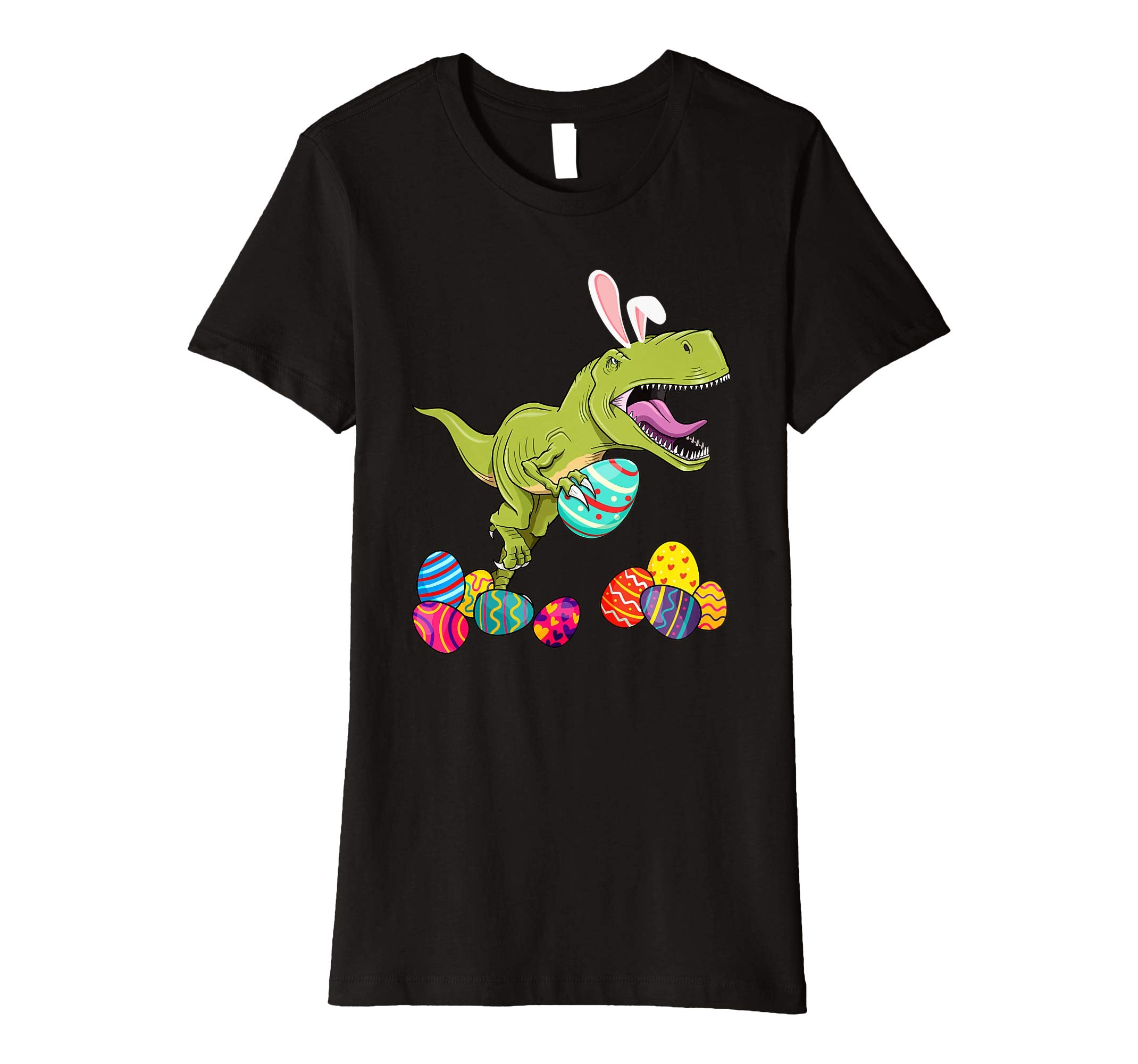 Easter Bunny Dinosaur T rex Eggs Cellent T shirt Boys Kids