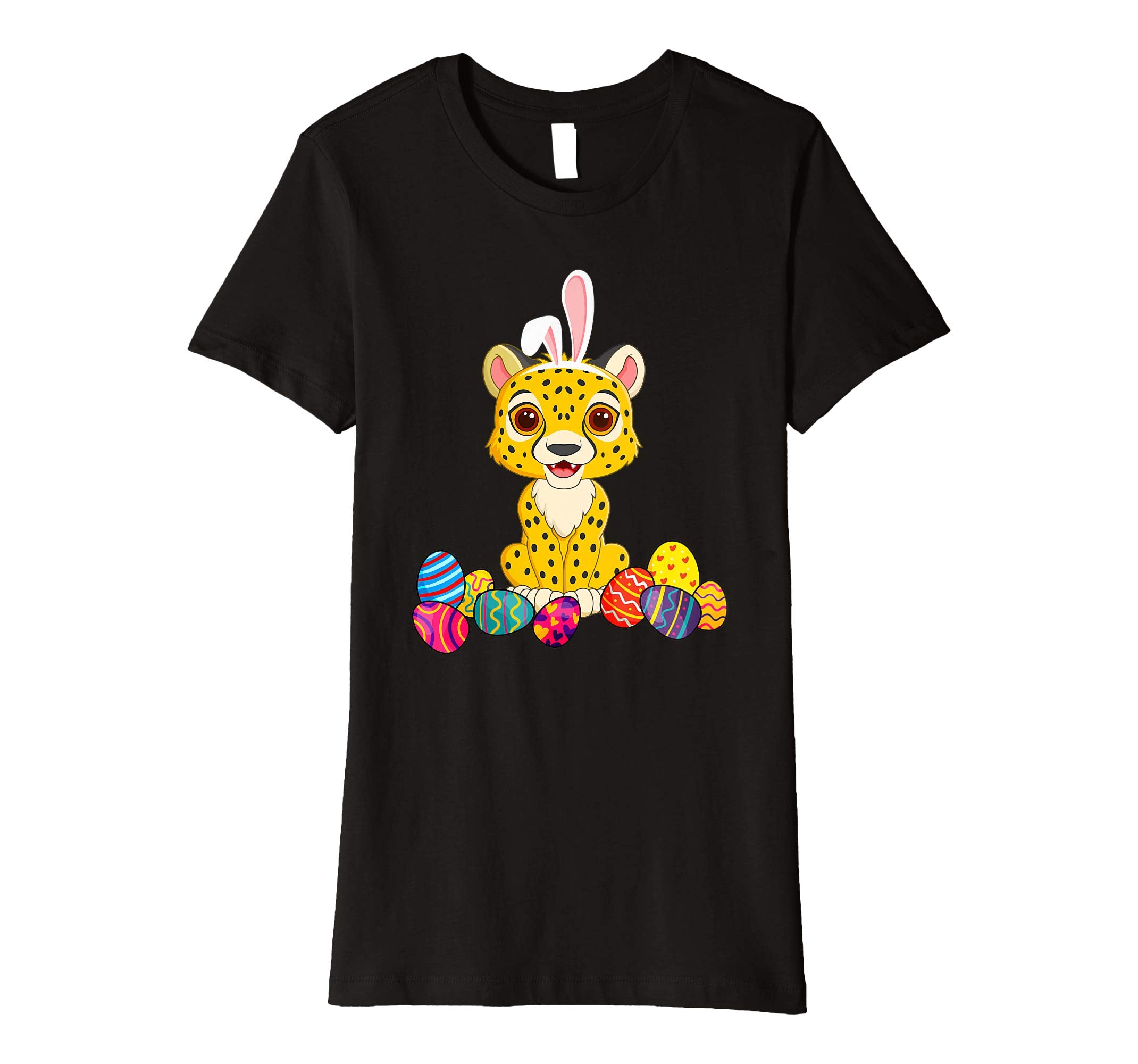 Cheetah Bunny Ear With Egg Easter Easter Day Shirt