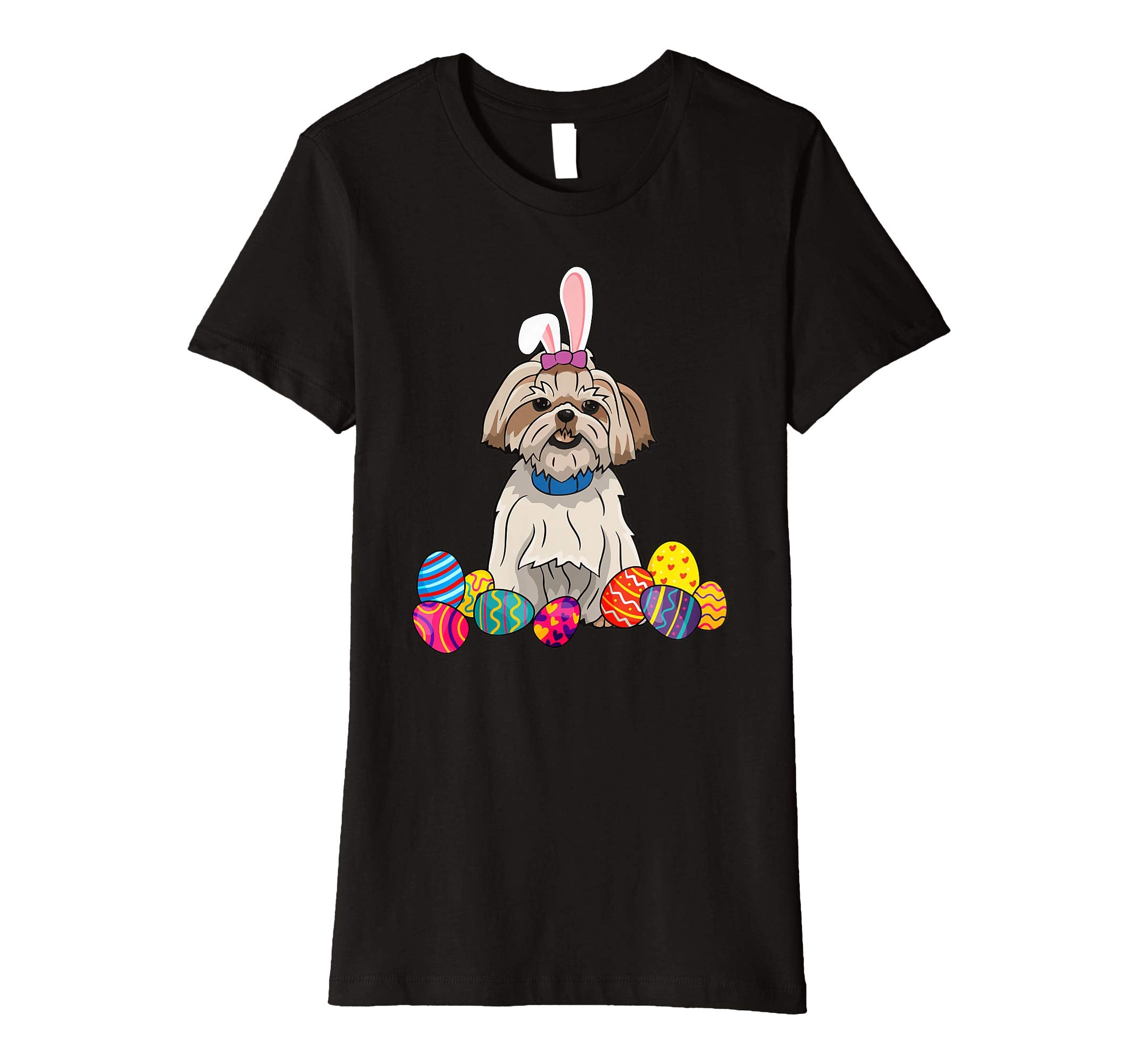 Shih Tzu Bunny Ear With Egg Easter Easter Day Shirt