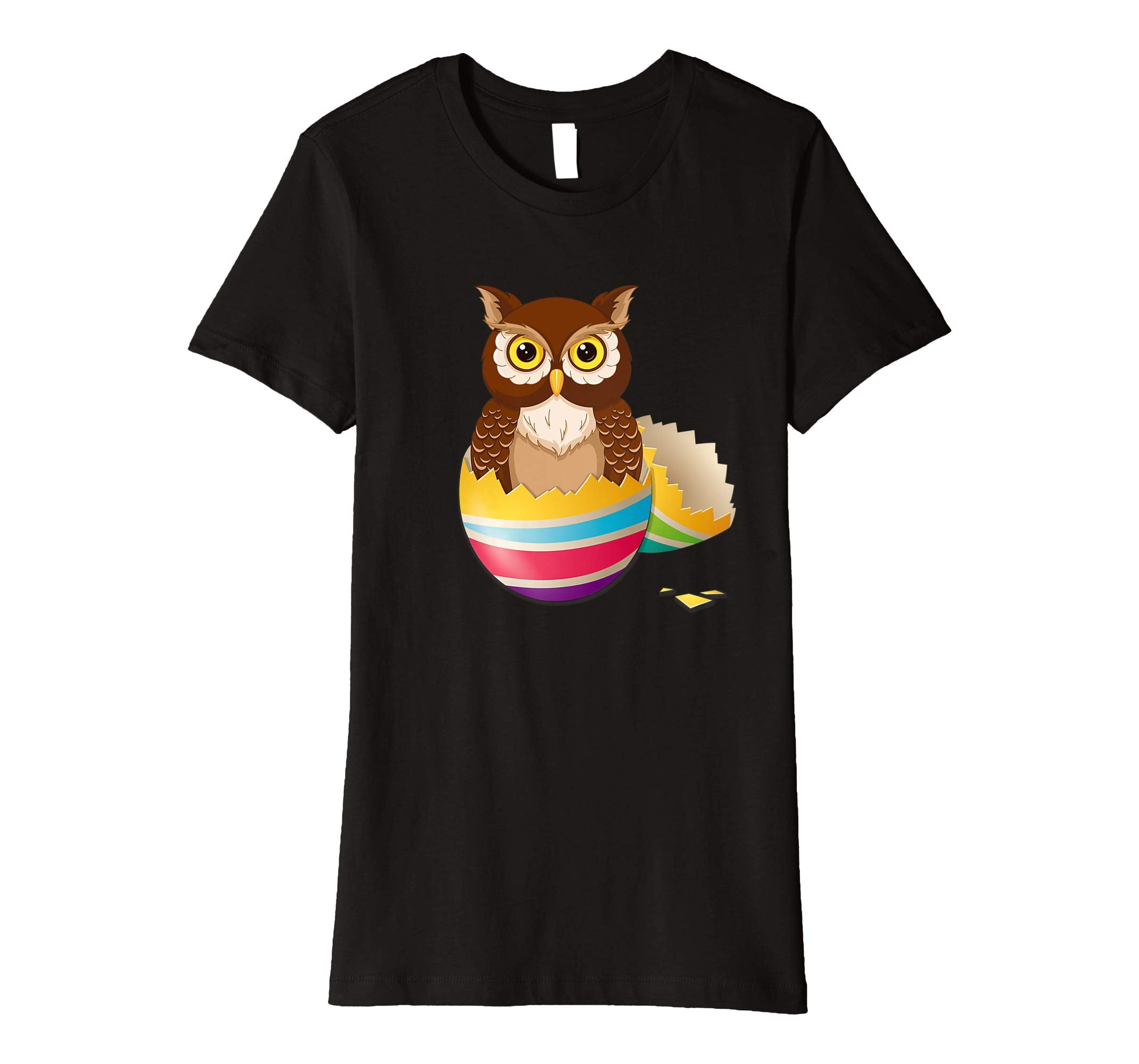 Baby Owl Hatching From Easter Egg Easter Day Shirt