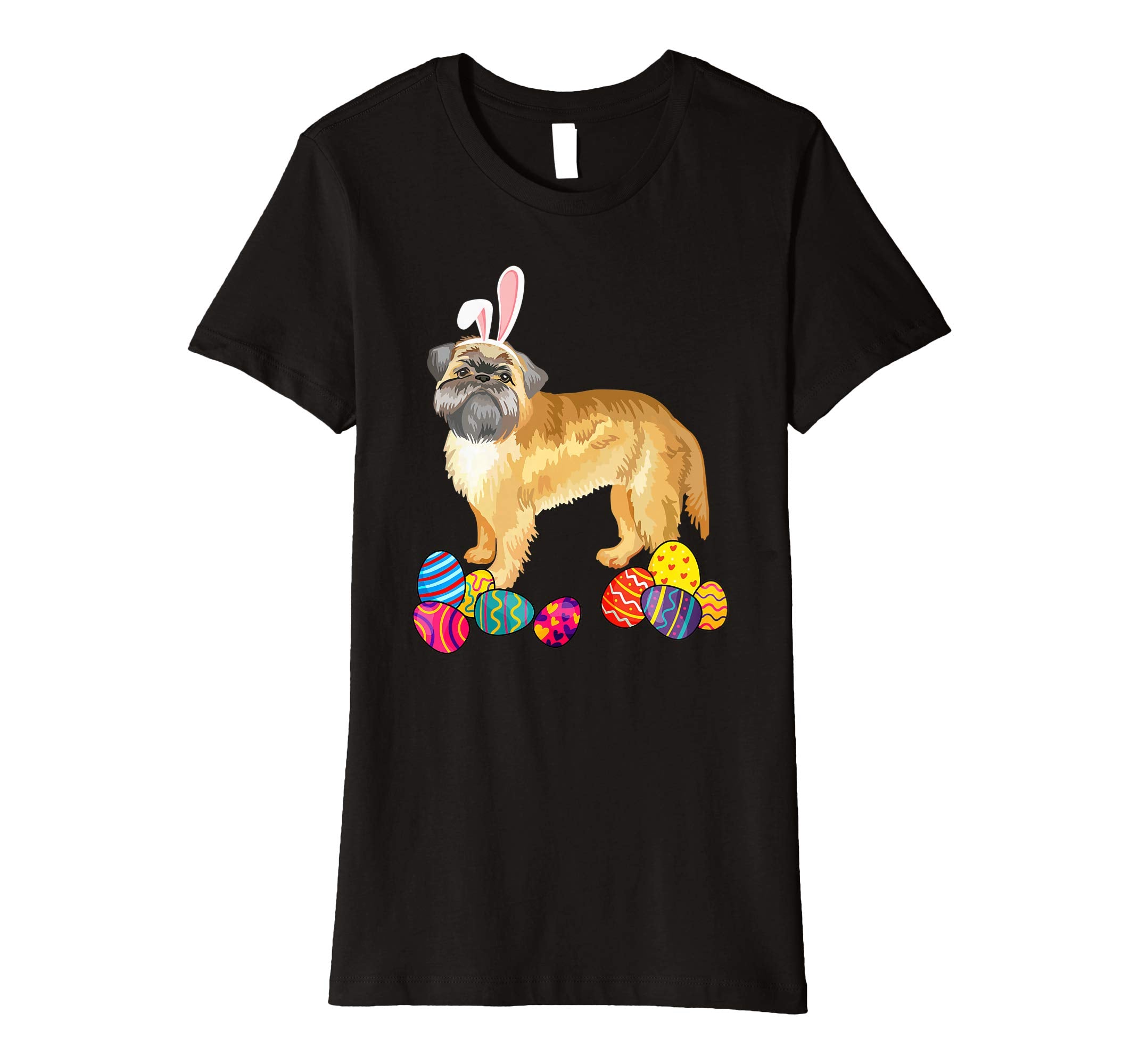 Brussels Griffon Bunny Ear With Egg Easter Easter Day Shirt