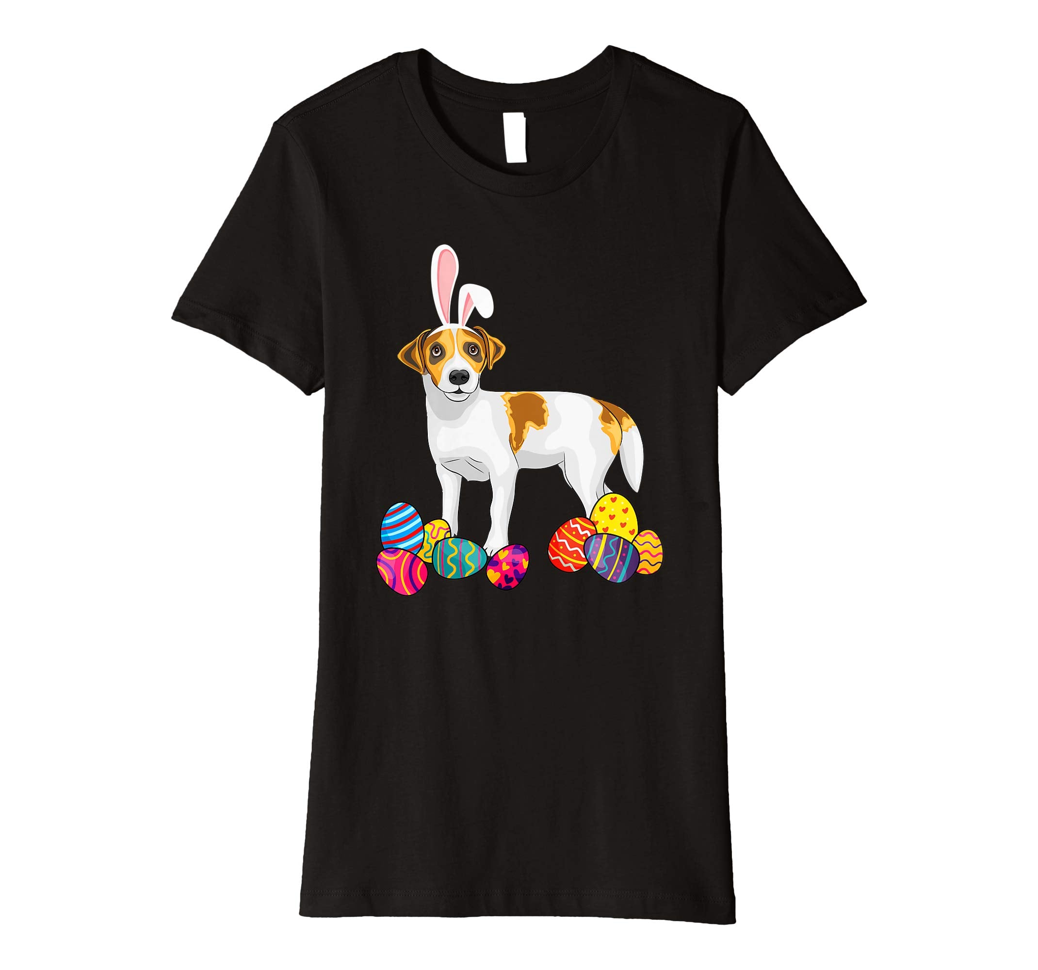 Russell Terrier Bunny Ear With Egg Easter Easter Day Shirt
