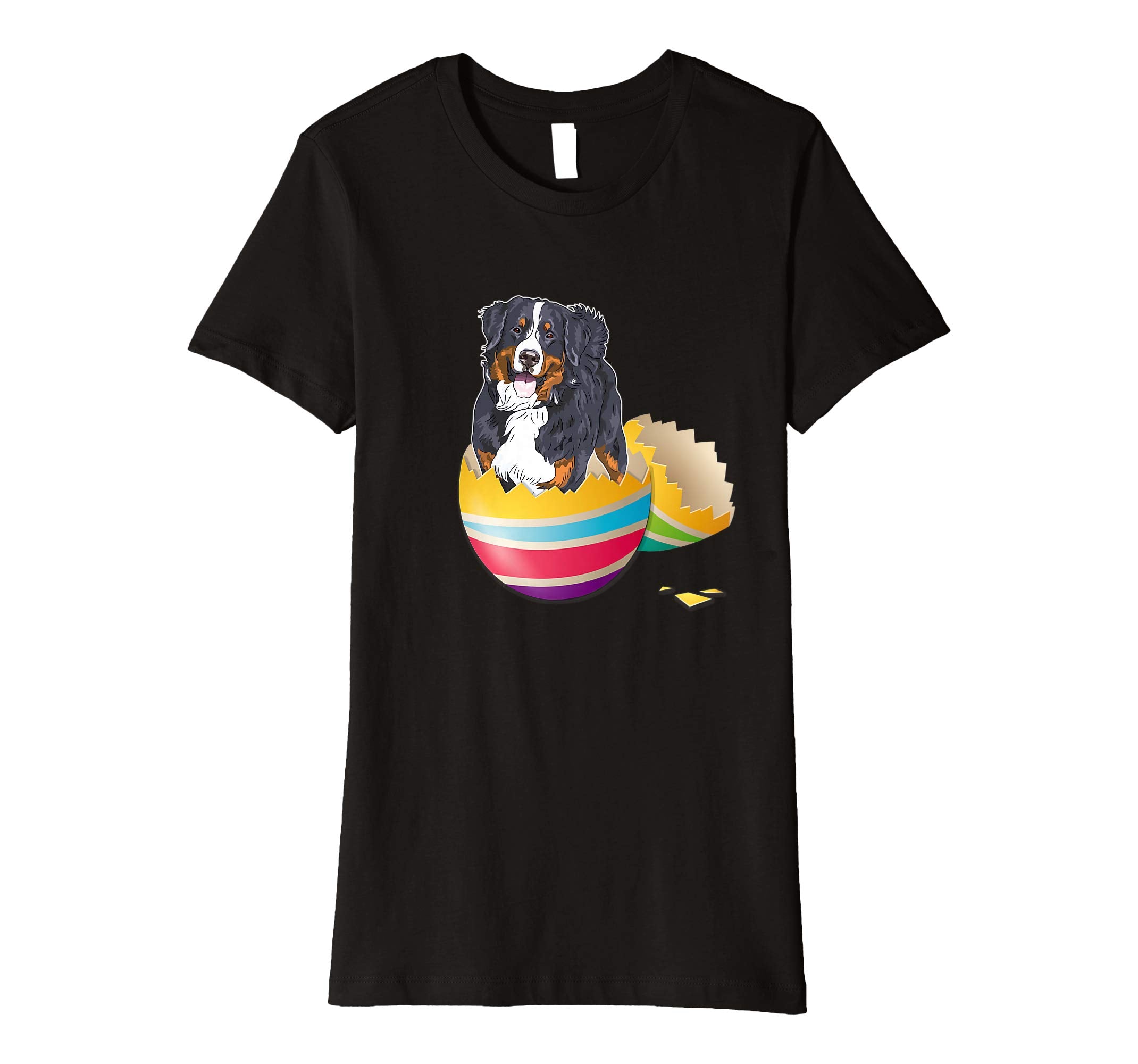 Bernese Mountain Hatching From Easter Egg Easter Day Shirt