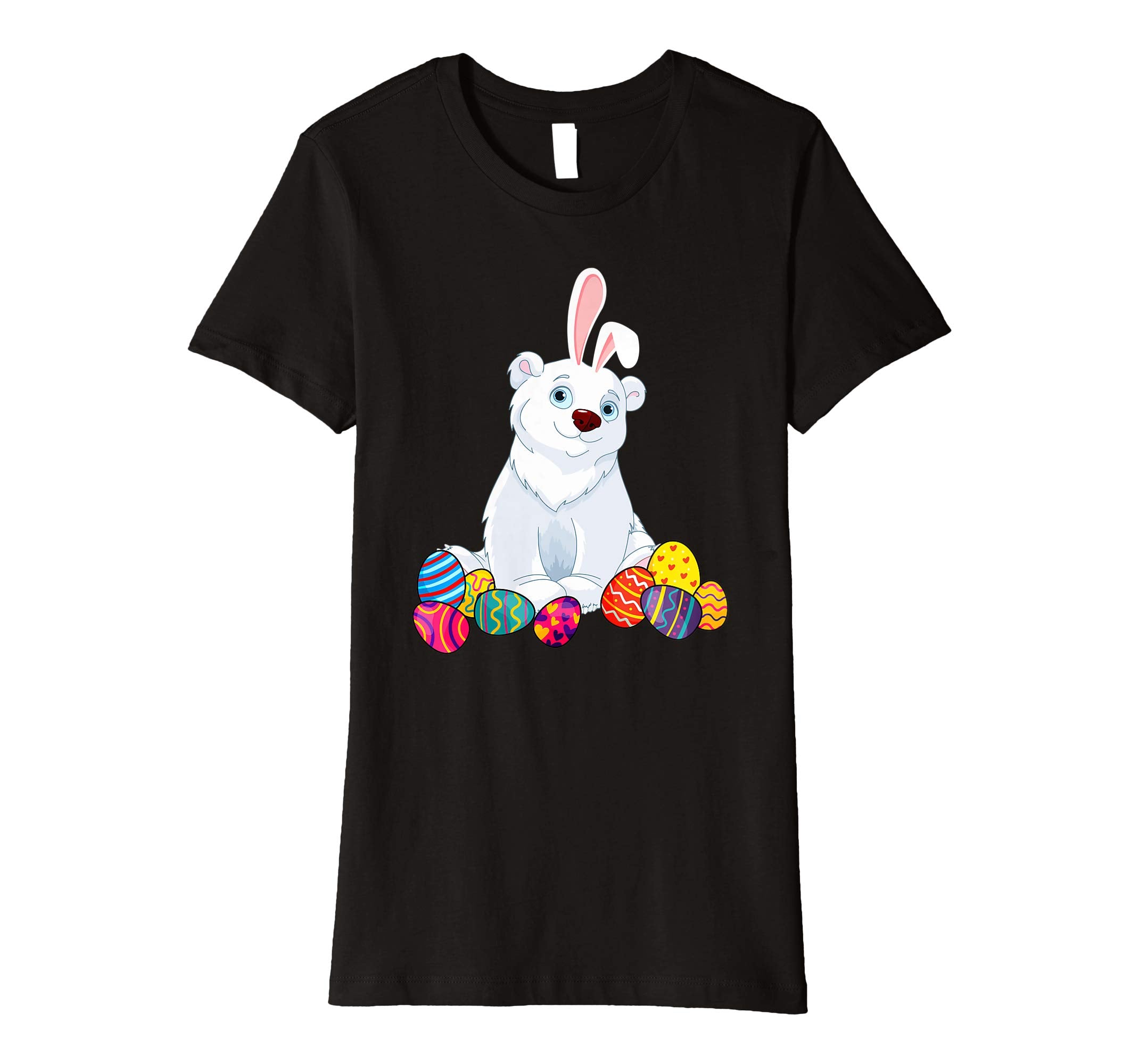 Polar Bear Bunny Ear With Egg Easter Easter Day Shirt