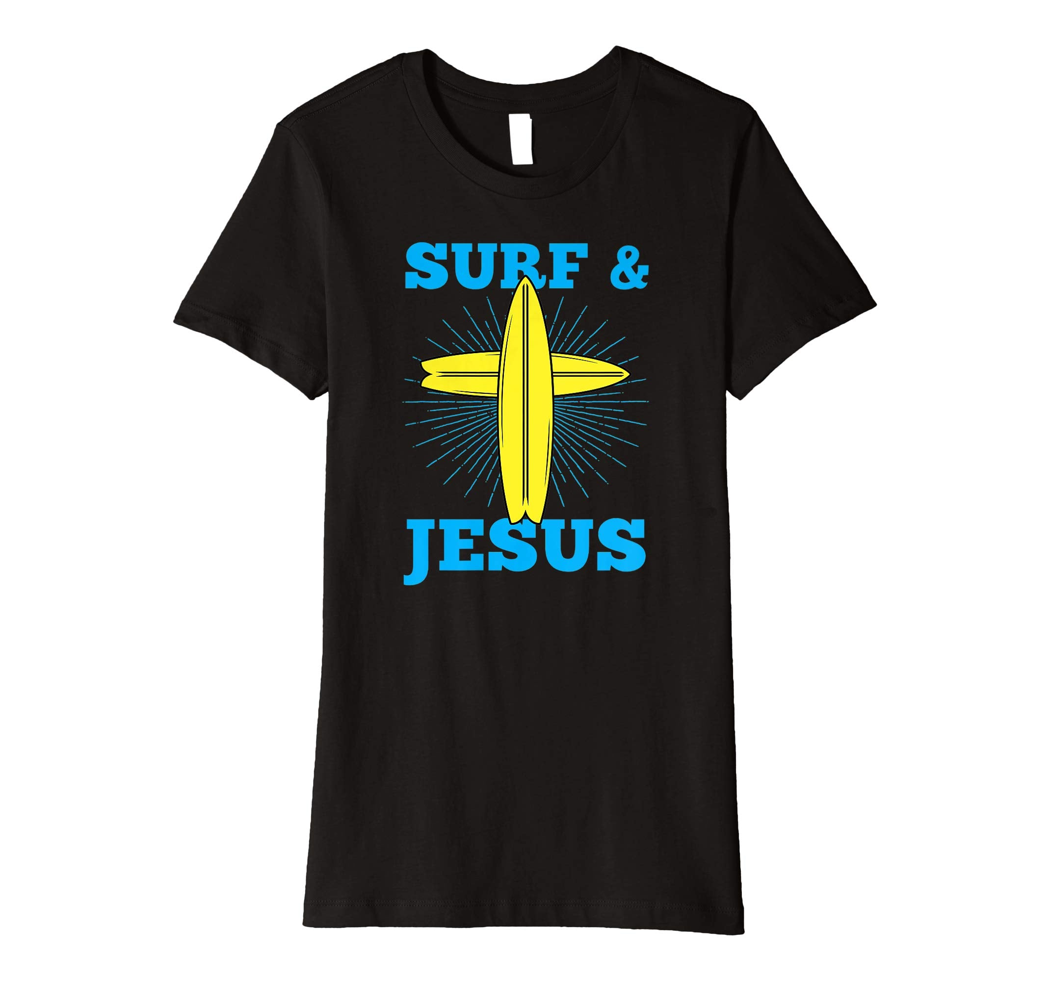 Surf And Jesus Christian Easter Bible Verse Gift T-Shirt