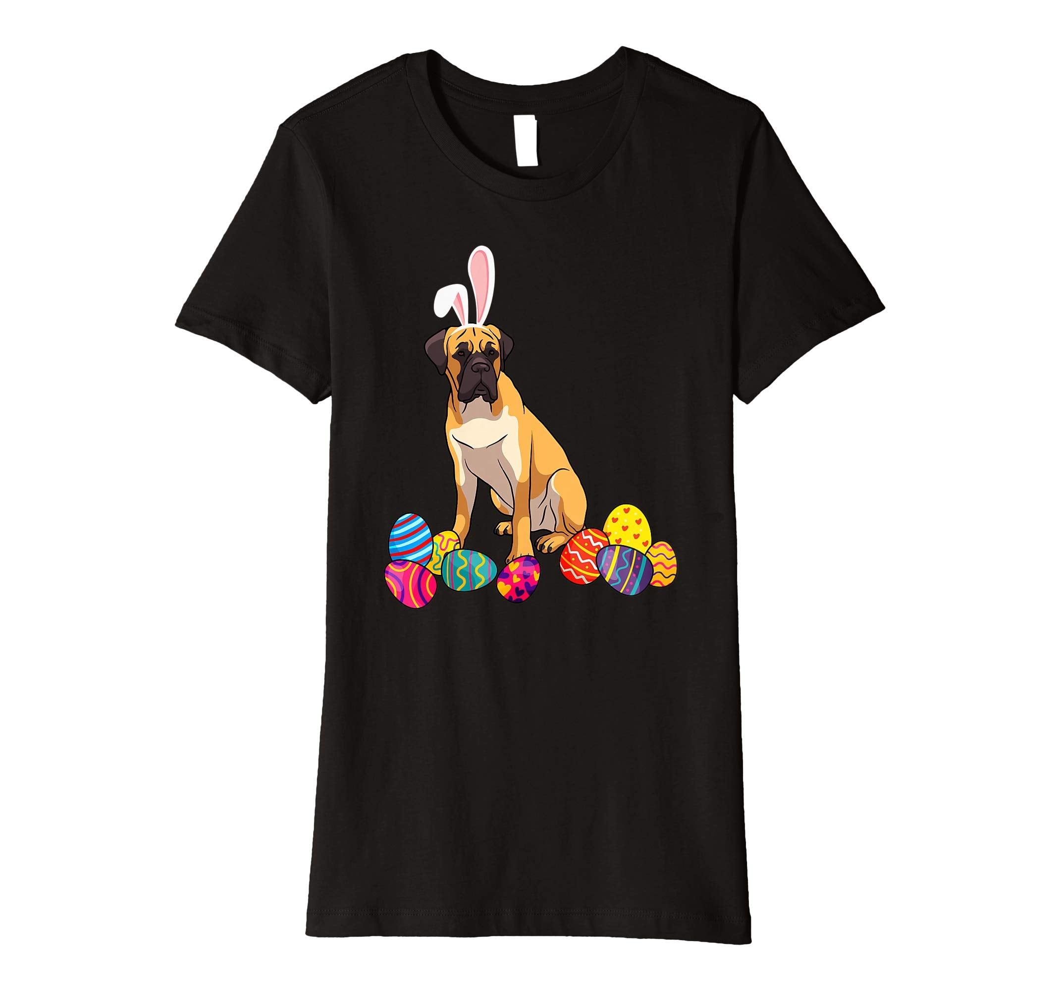 Mastiff Bunny Ear With Egg Easter Easter Day Shirt