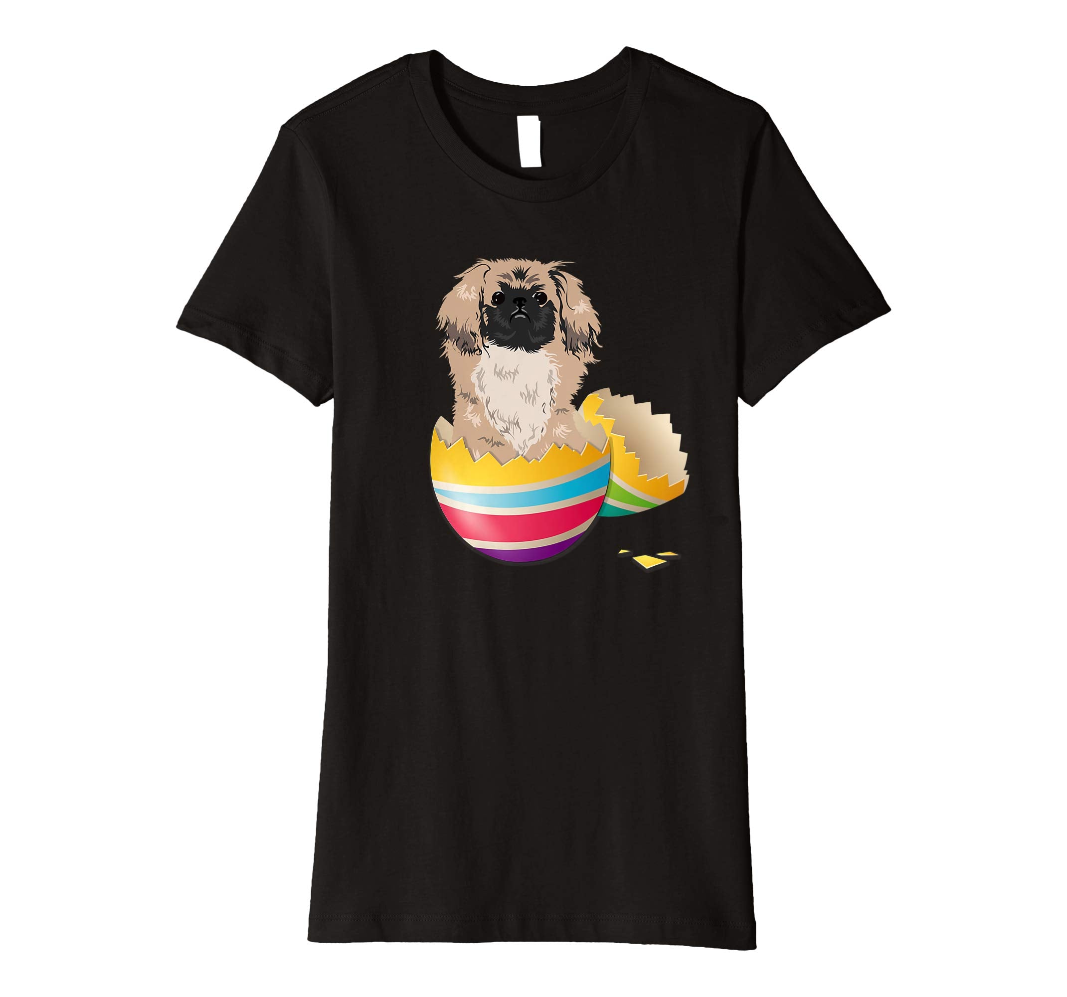 Pekingese Hatching From Easter Egg Easter Day Shirt