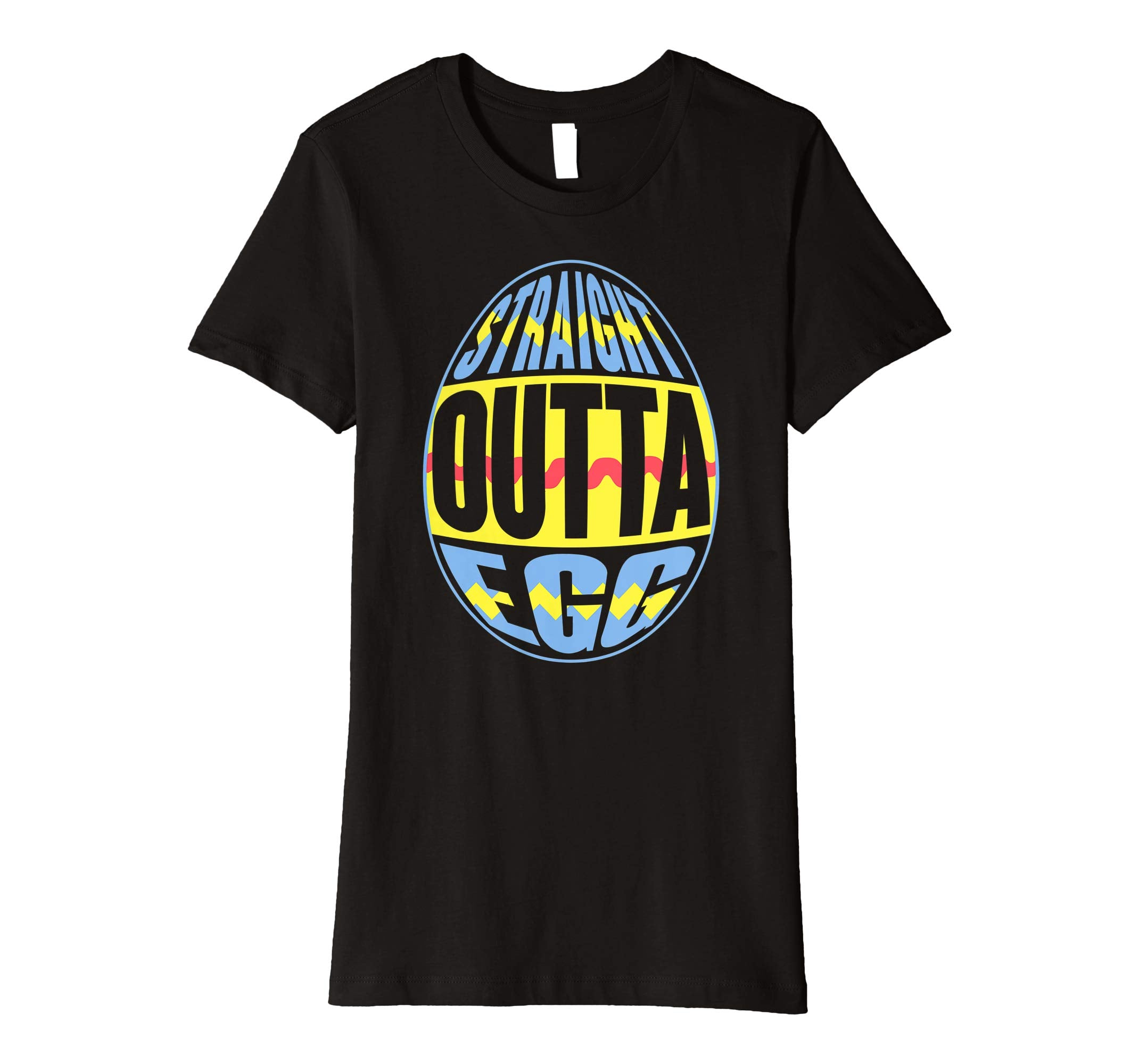 Straight Outta Egg Funny Easter Day 2019 T-Shirt Men Women