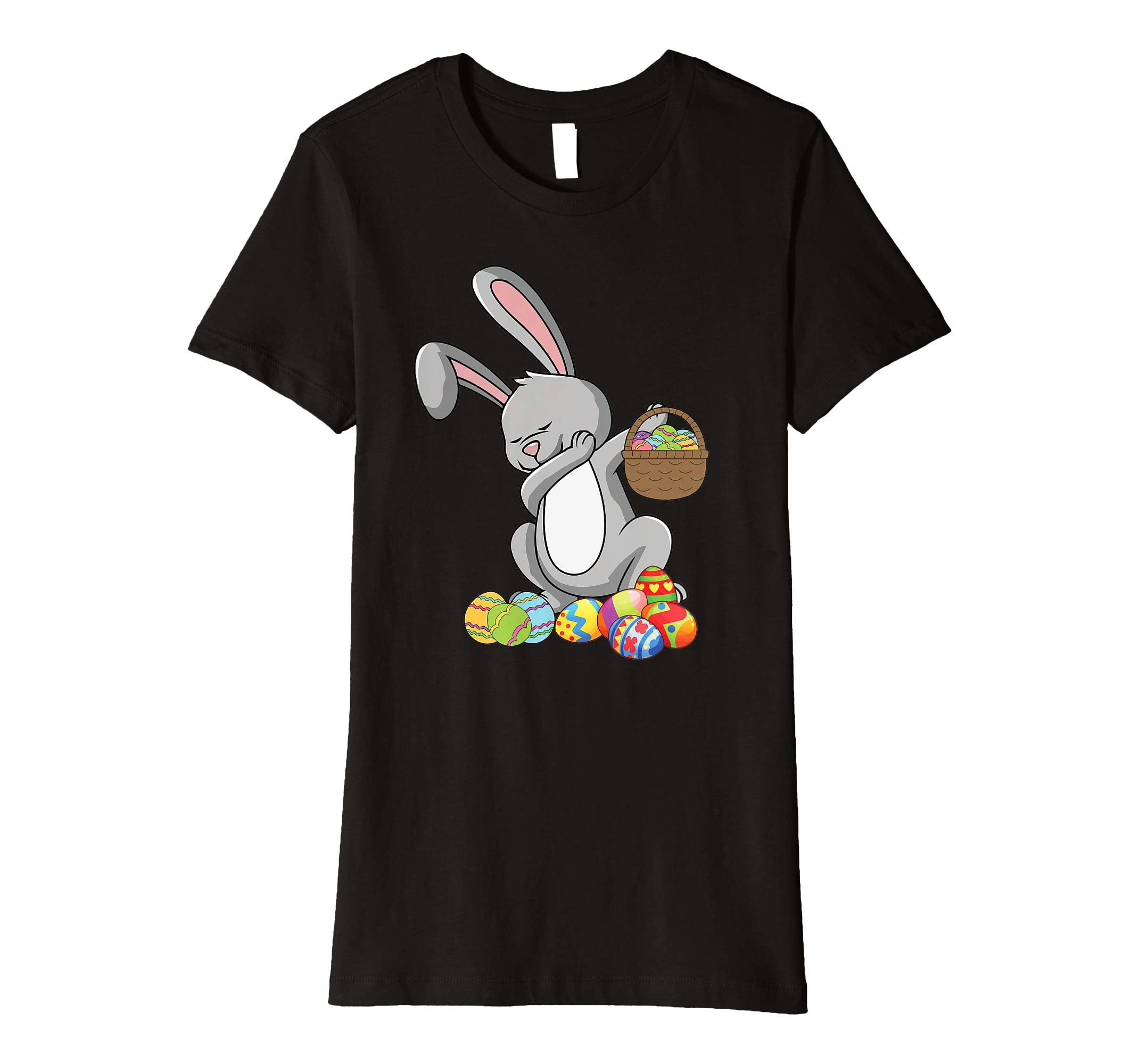 Dabbing Egg Boss Easter Bunny T Shirt For Kids Toddlers Boys