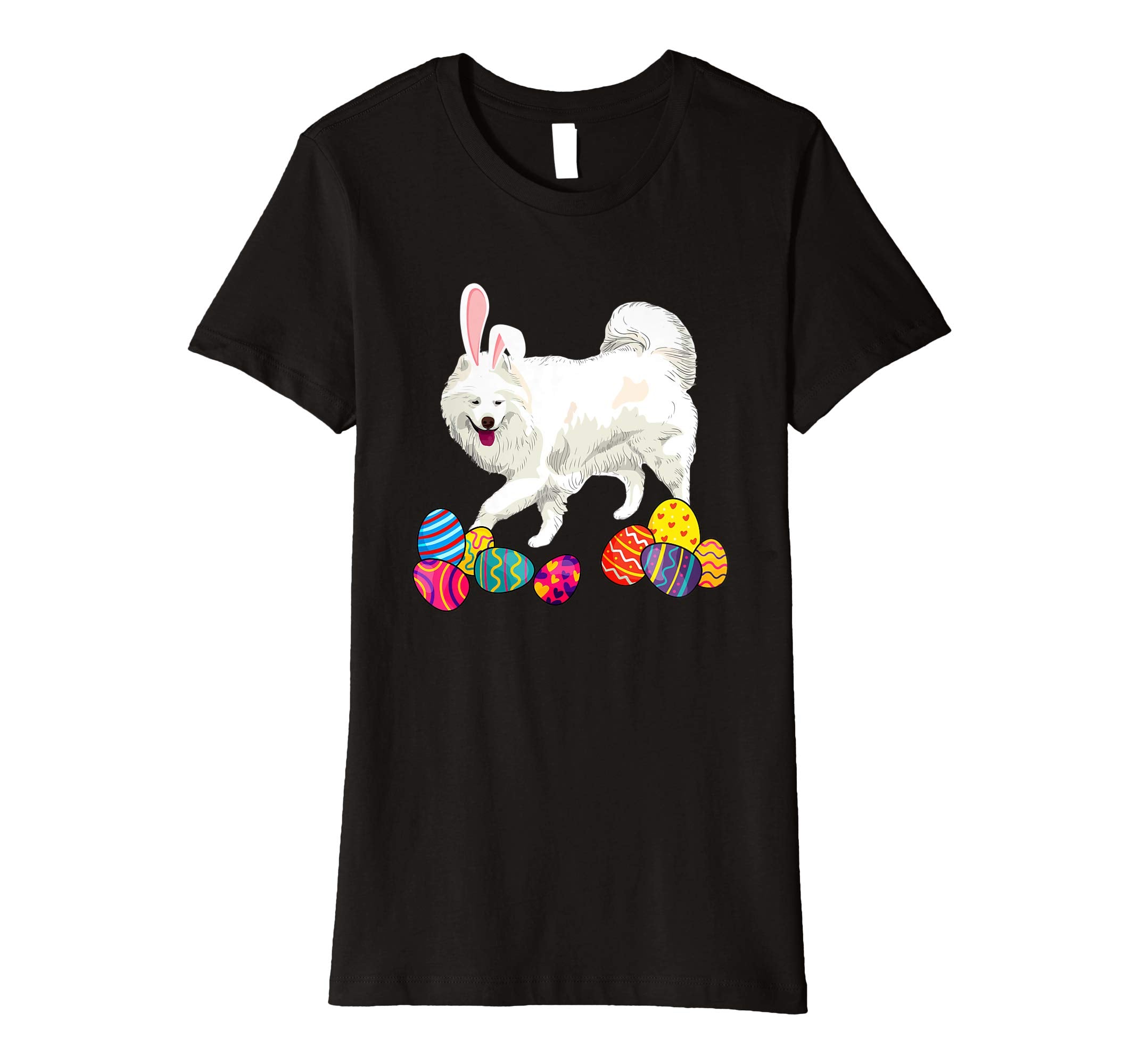 Samoyed Bunny Ear With Egg Easter Easter Day Shirt