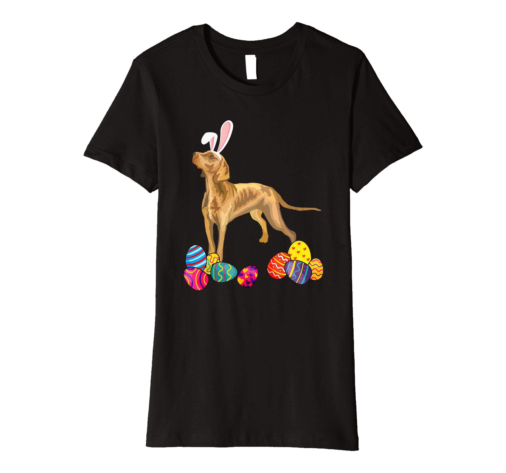 Weimaraner Bunny Ear With Egg Easter Easter Day Shirt
