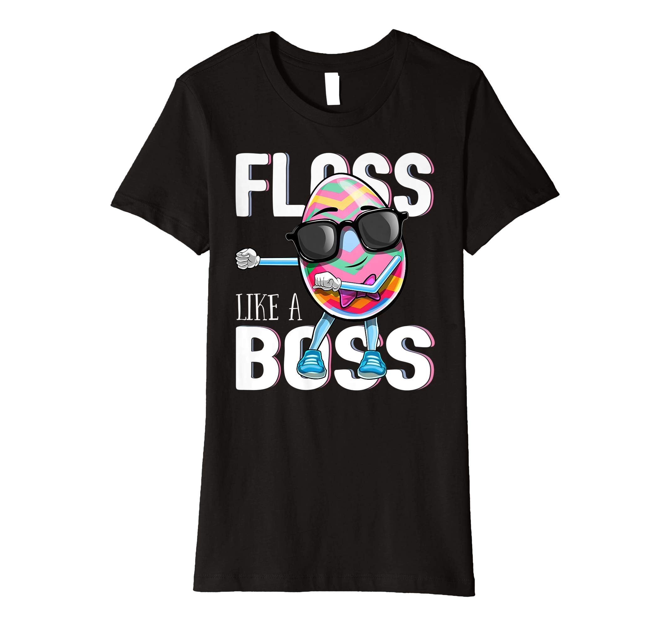 Floss Like a Boss Flossing Easter Egg Shirt Kids Easter Gift