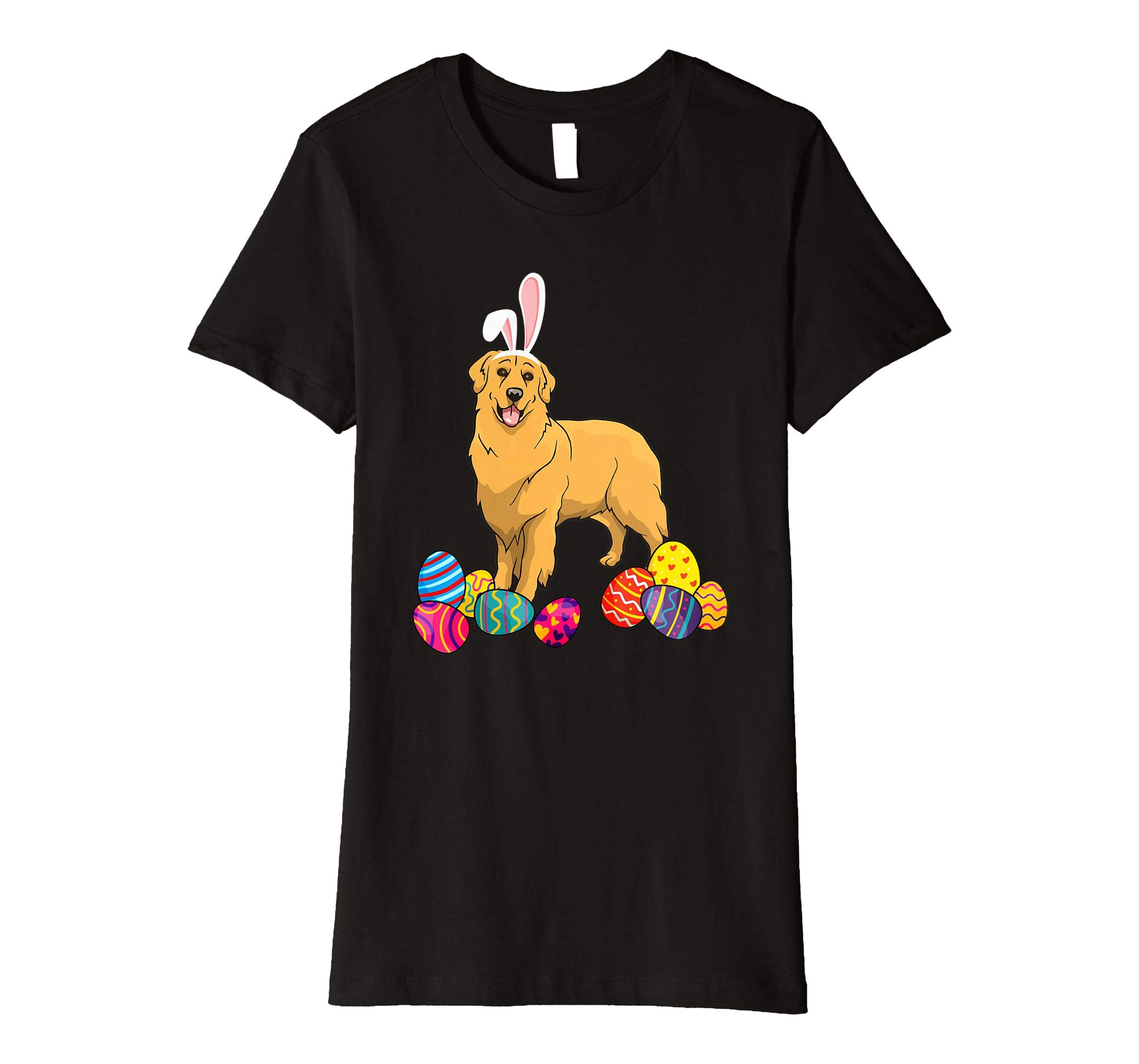 Golden Bunny Ear With Egg Easter Easter Day Shirt