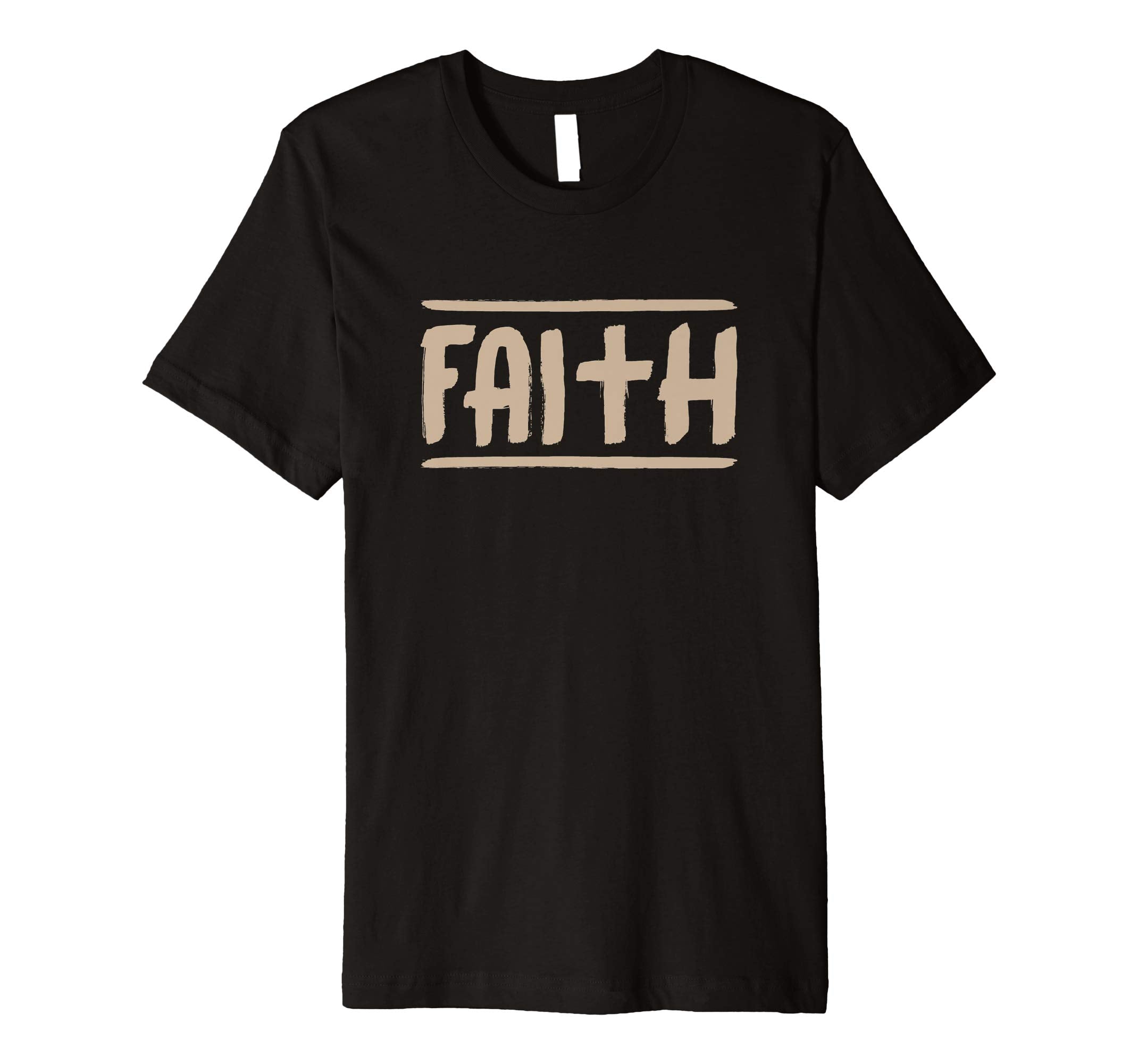 Faith Christian Cross Christian Easter Bible Gift T-Shirt