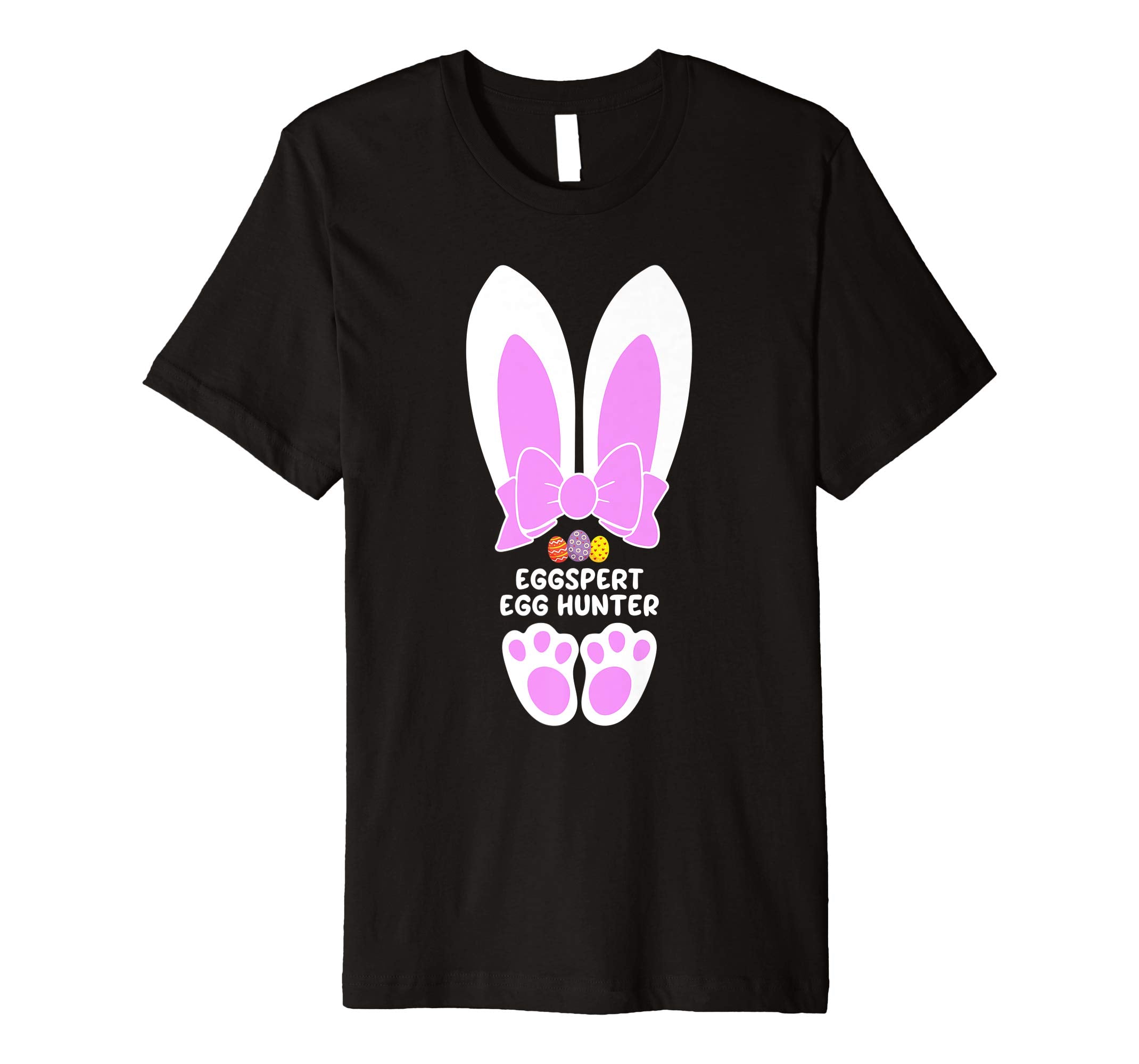 Eggspert Egg Hunter Happy Easter Kids Boys Girls T Shirt