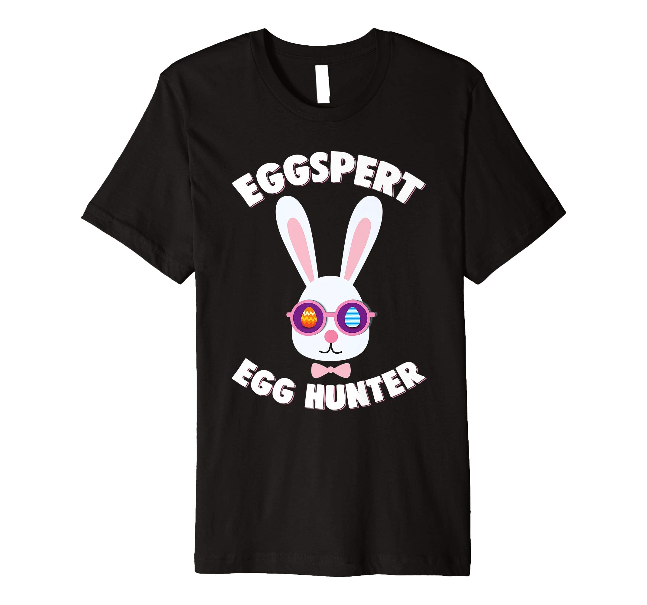 Eggspert Egg Hunter Happy Easter Kids Boys Girls T Shirt