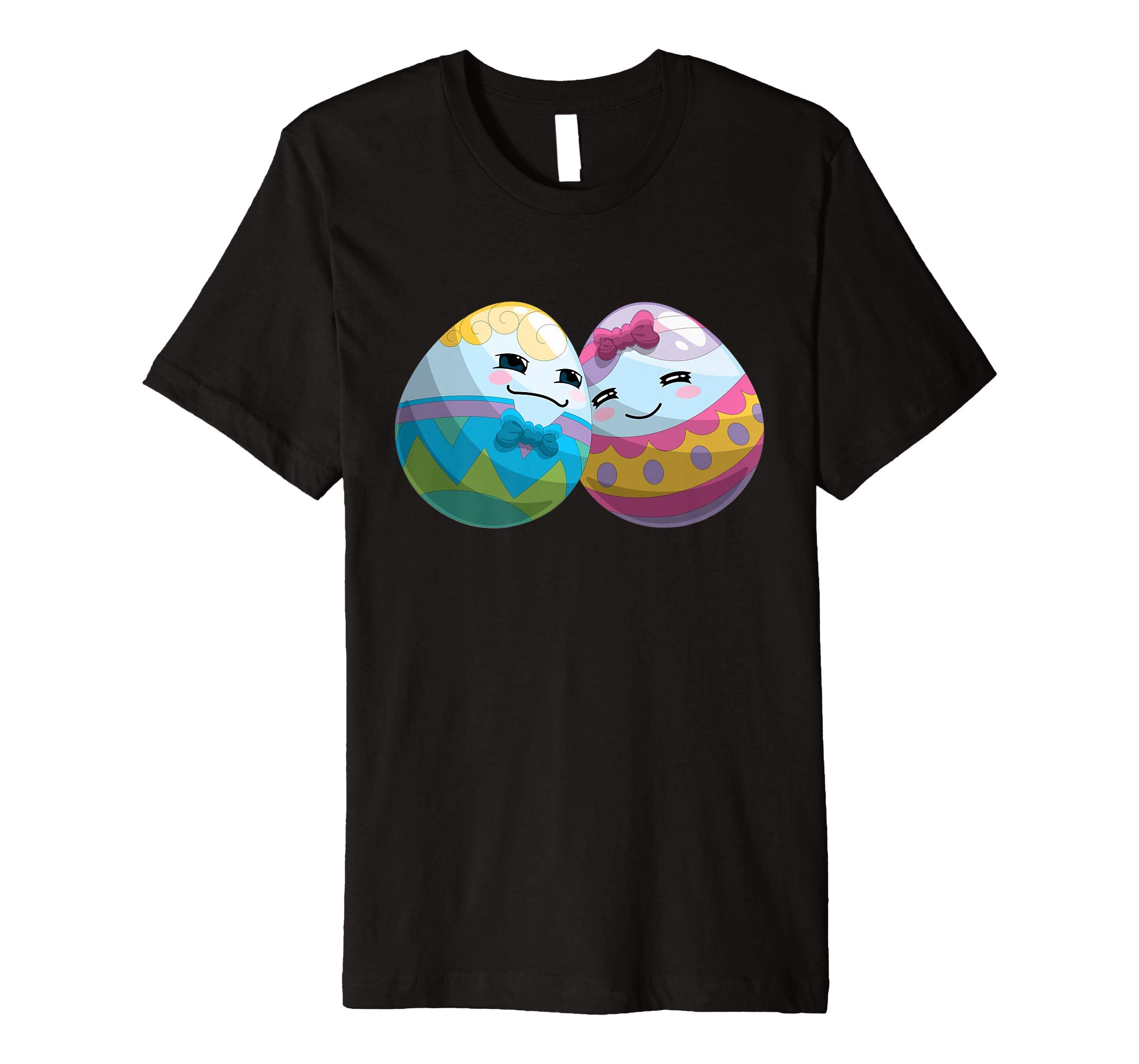 Easter Shirt with Cute Egg Couple for Men and Women