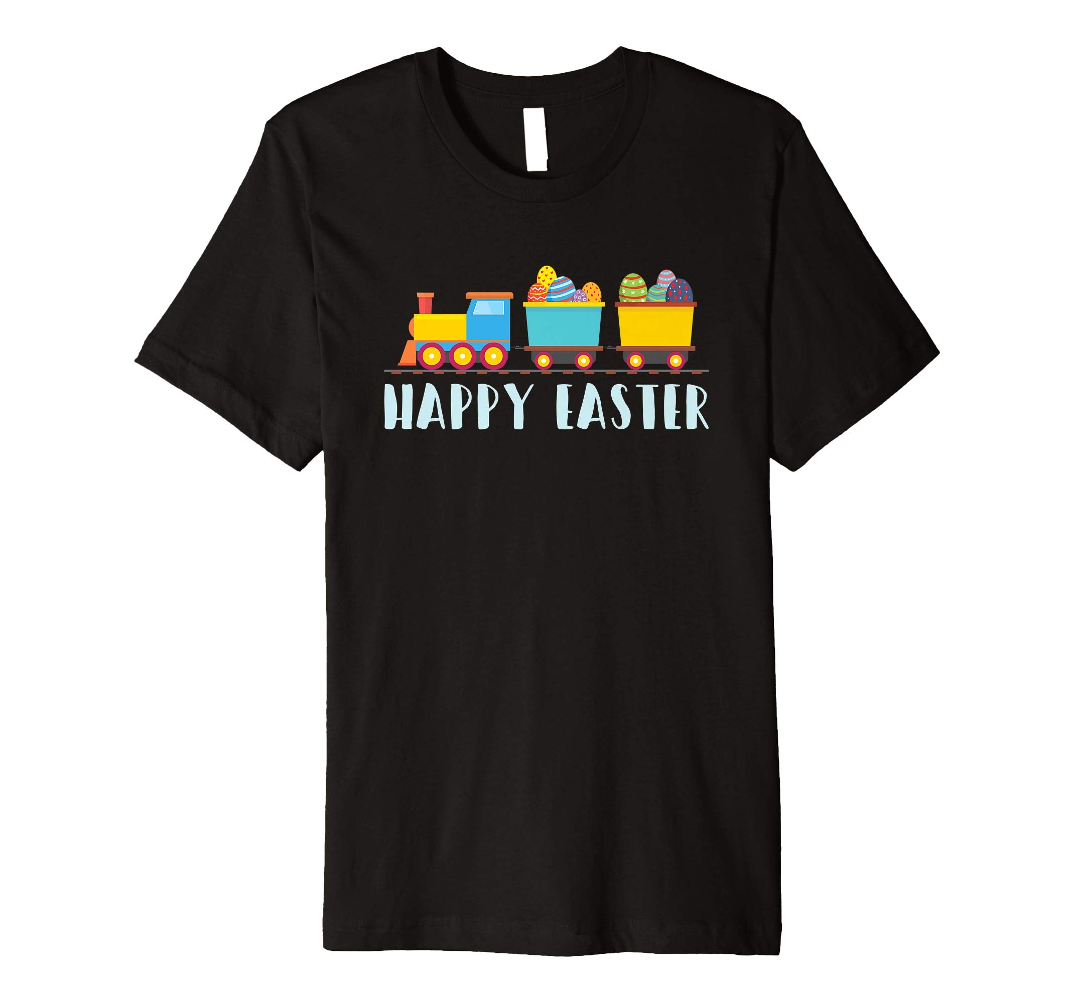 Happy Easter Cute Train With Easter Egg T Shirt Gift