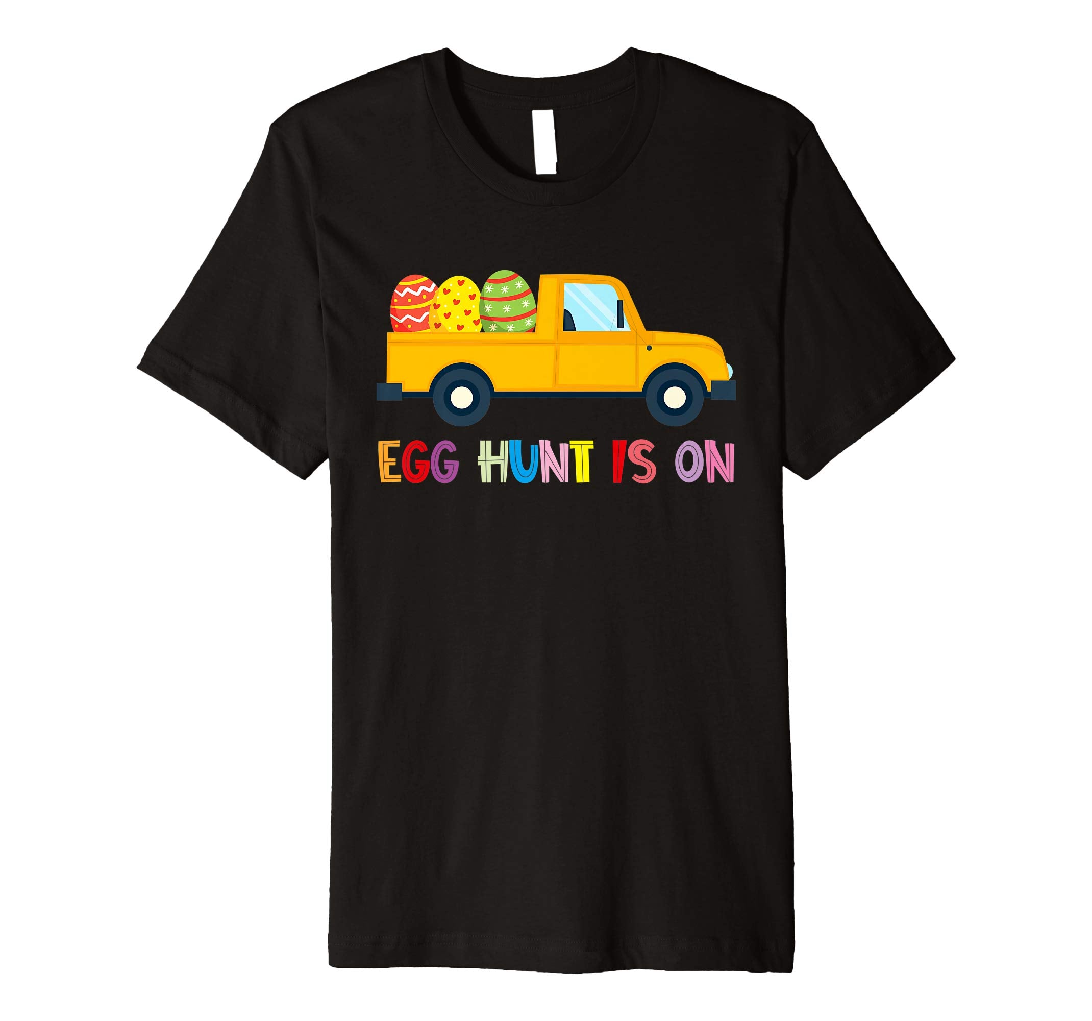 Happy Easter Truck Egg Hunt Is On Kids Boys Girls Shirt Gift