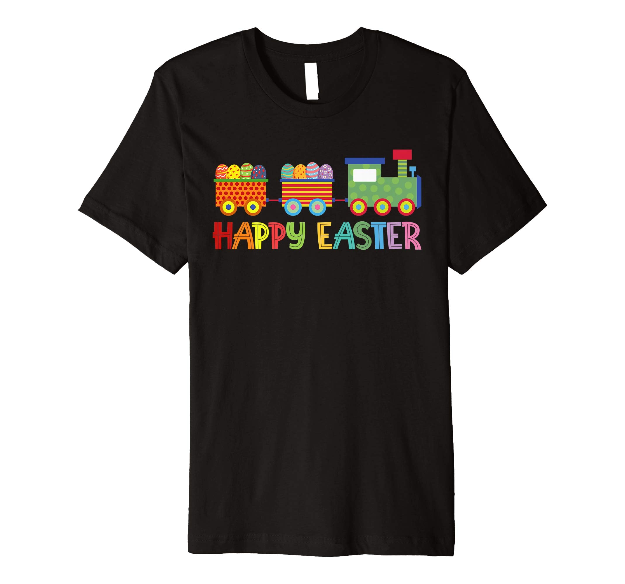 Happy Easter Train Egg Hunt Kid Boys Girls Outfit Gift Shirt