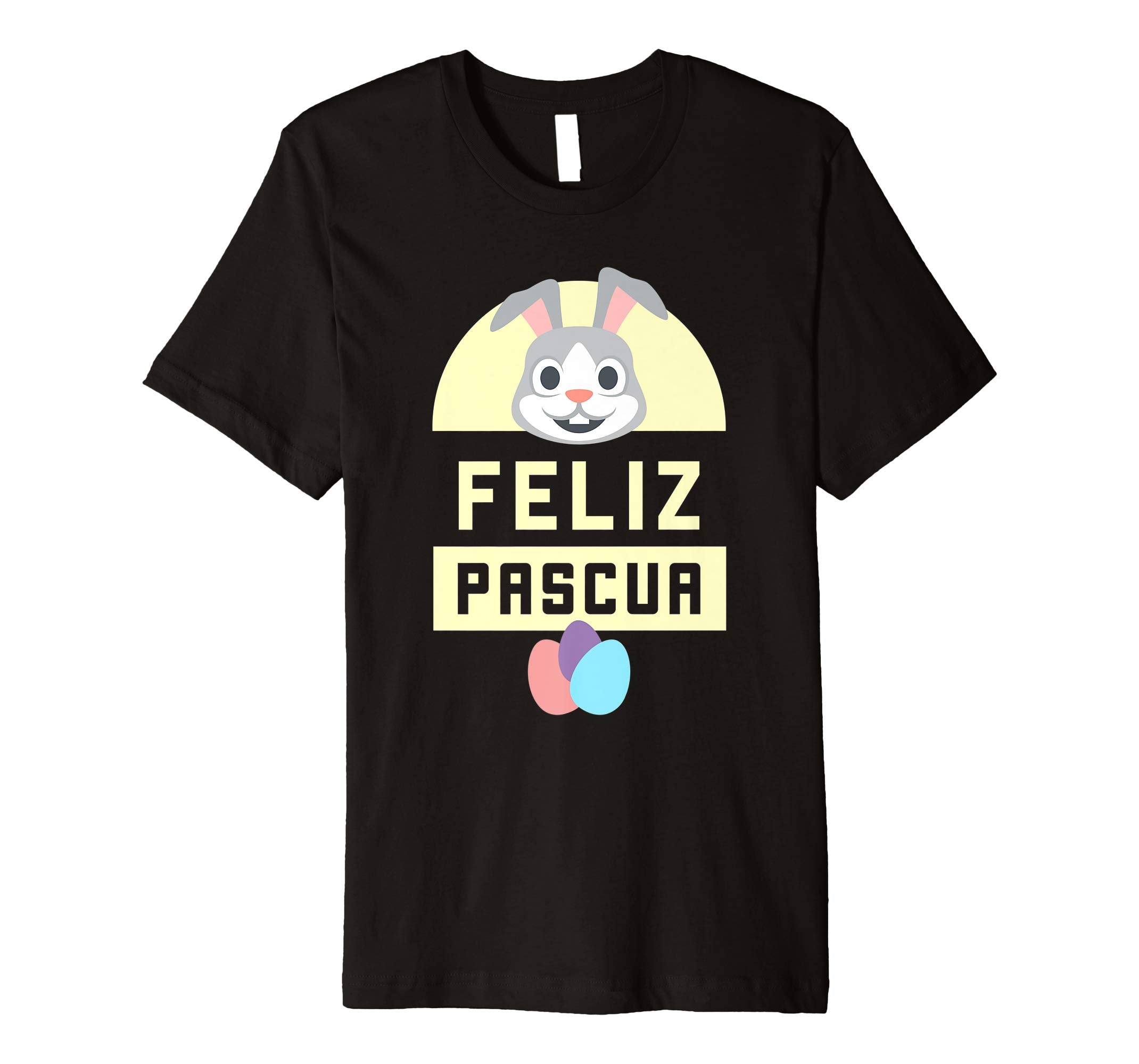 Feliz Pascua Happy Easter Spanish Language Bunny T Shirt