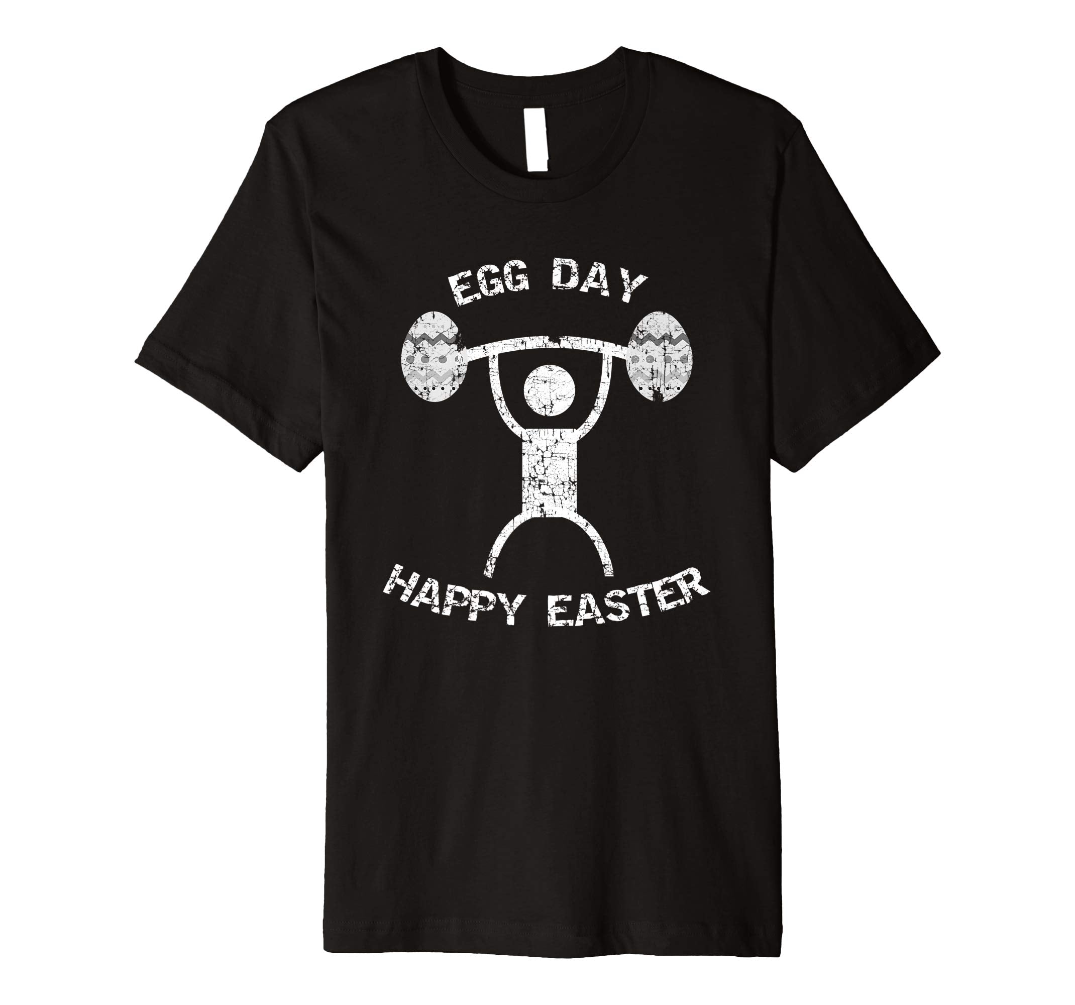 Egg Day Happy Easter Weight Lifting Bodybuilder T-Shirt