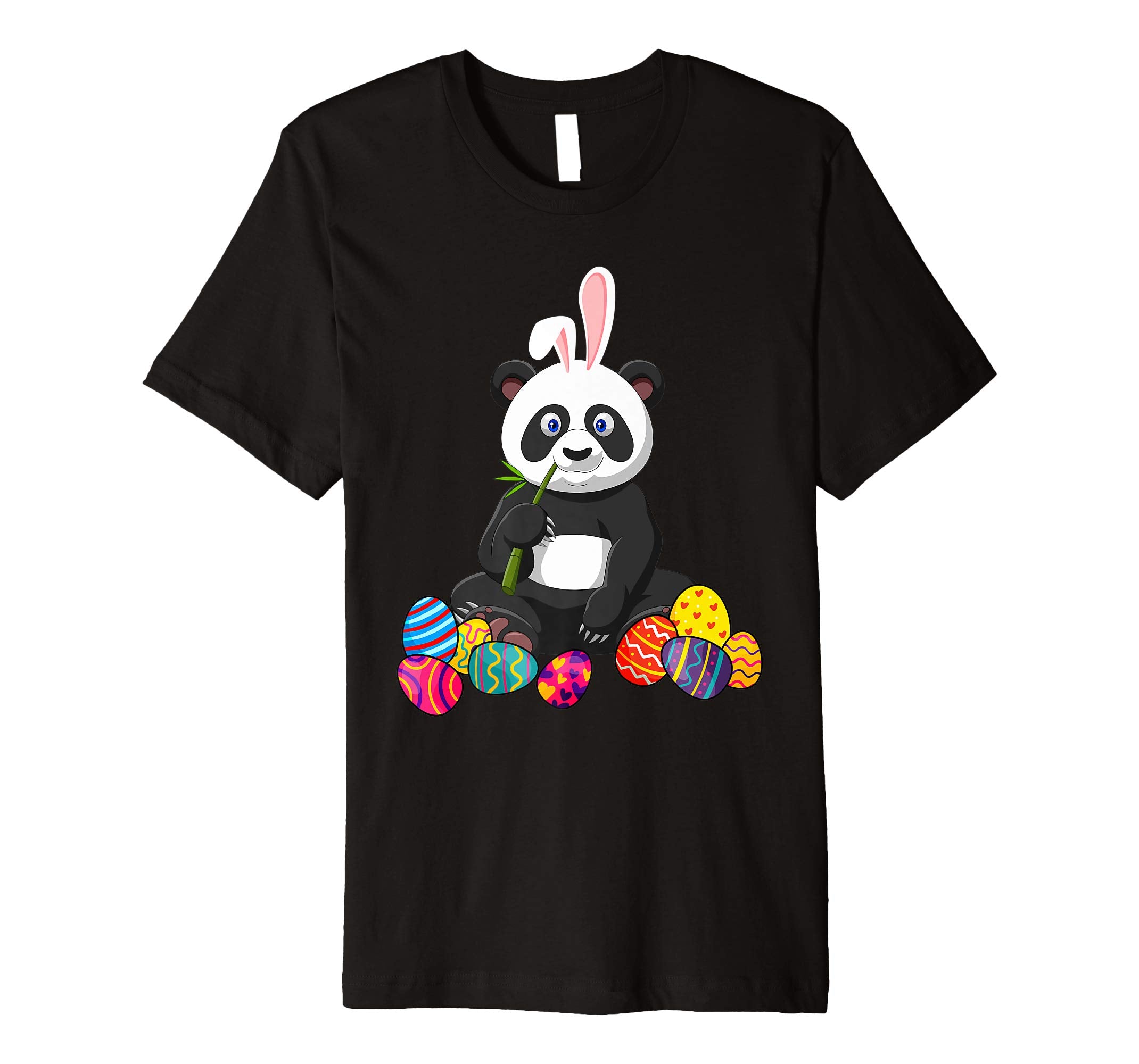 Panda Bunny Ear With Egg Easter Easter Day Shirt