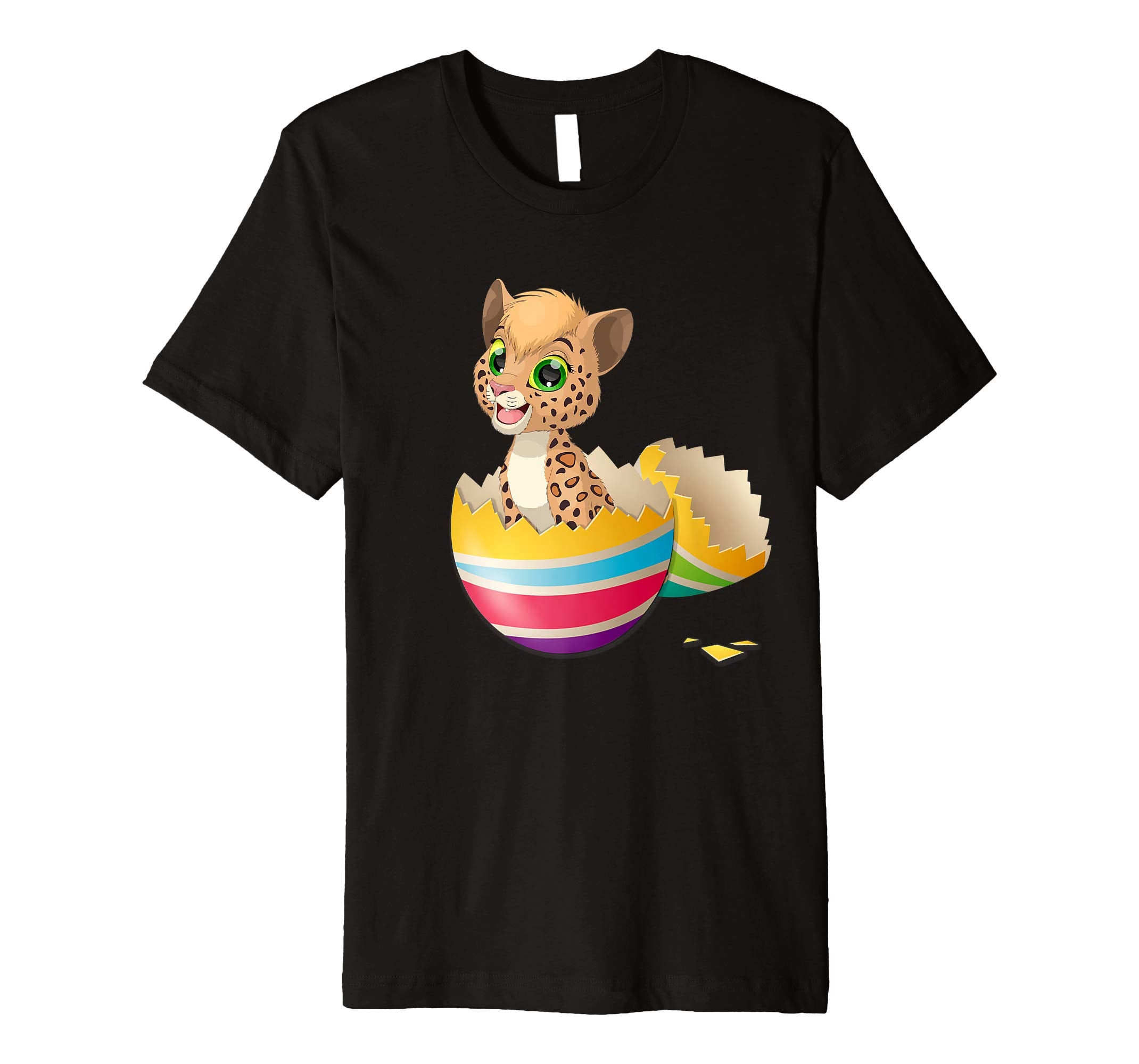 Baby Leopard Hatching From Easter Egg Easter Day Shirt