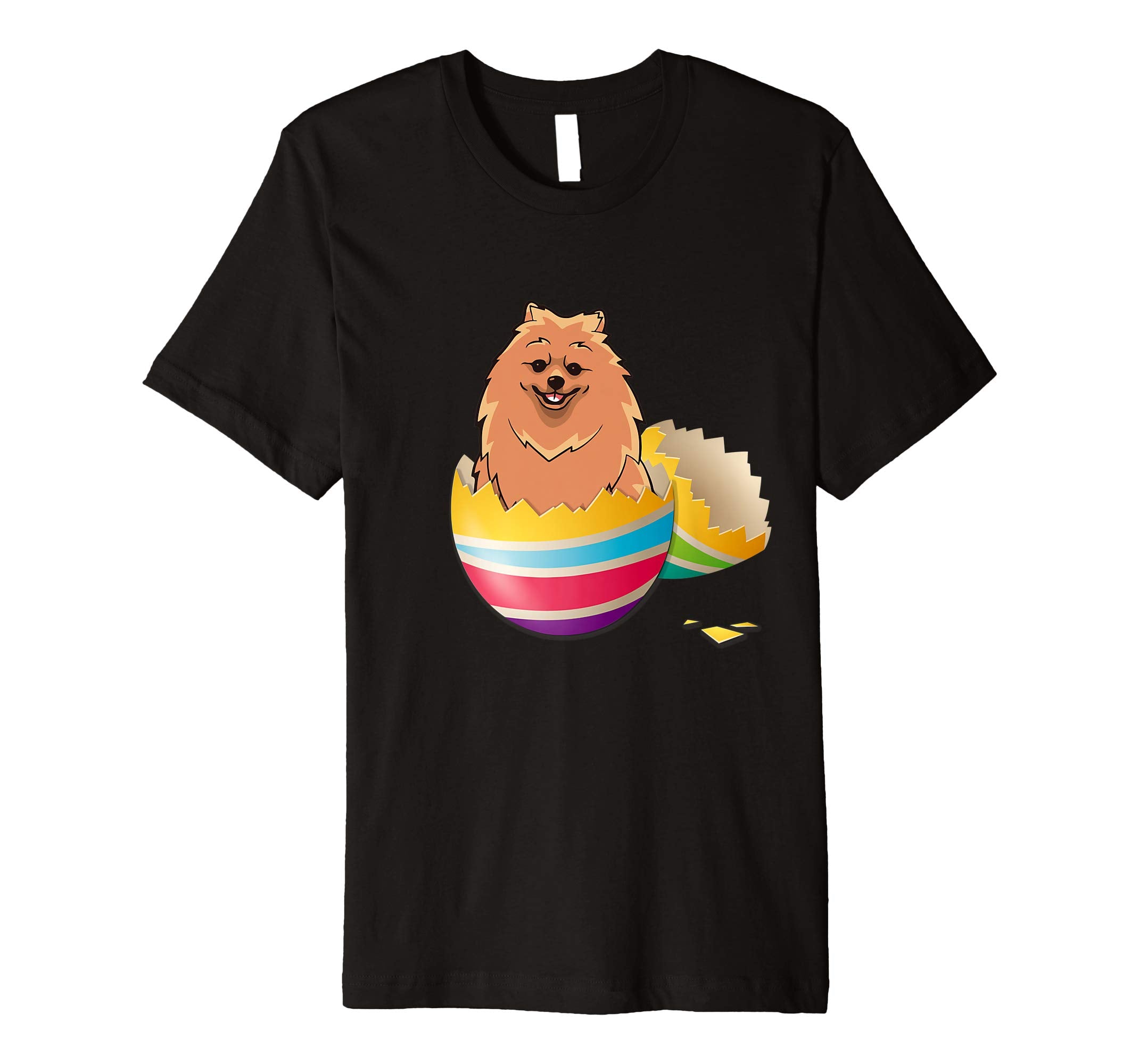 Pomeranian Hatching From Easter Egg Easter Day Shirt