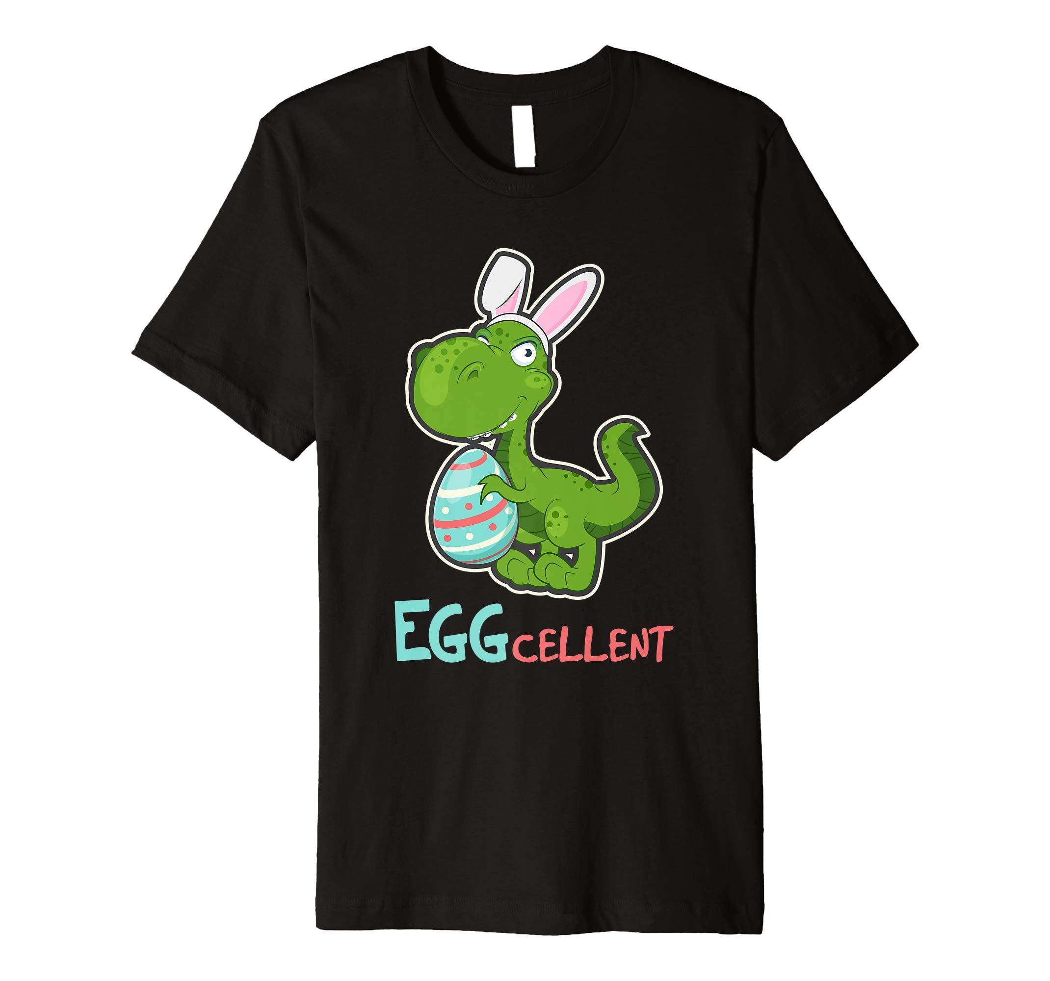 Eggs Cellent Easter Bunny T-Rex Dinosaur T Shirt Gift