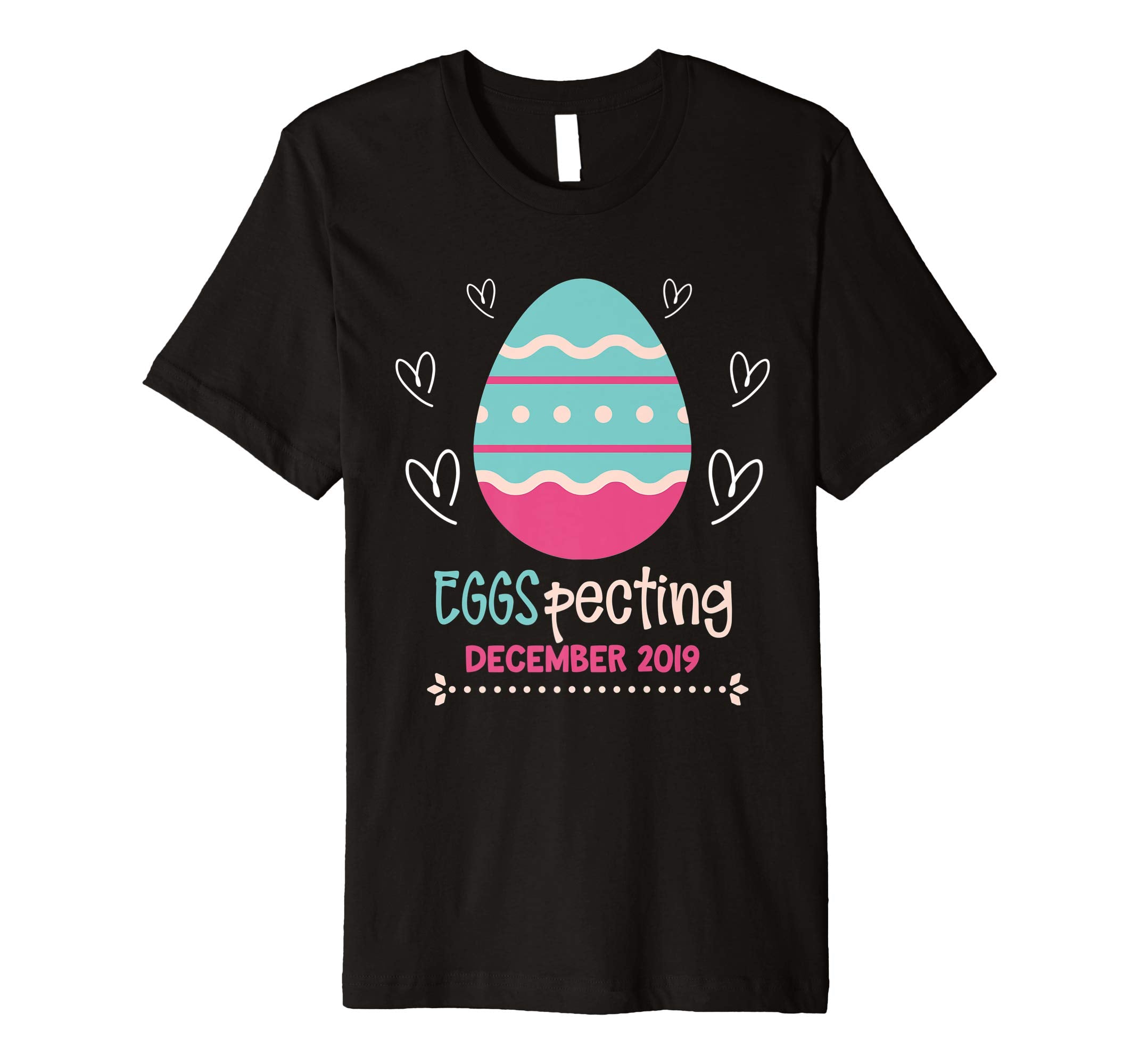 Mens Easter Pregnancy Announcement T Shirt Eggspecting Dec 2019