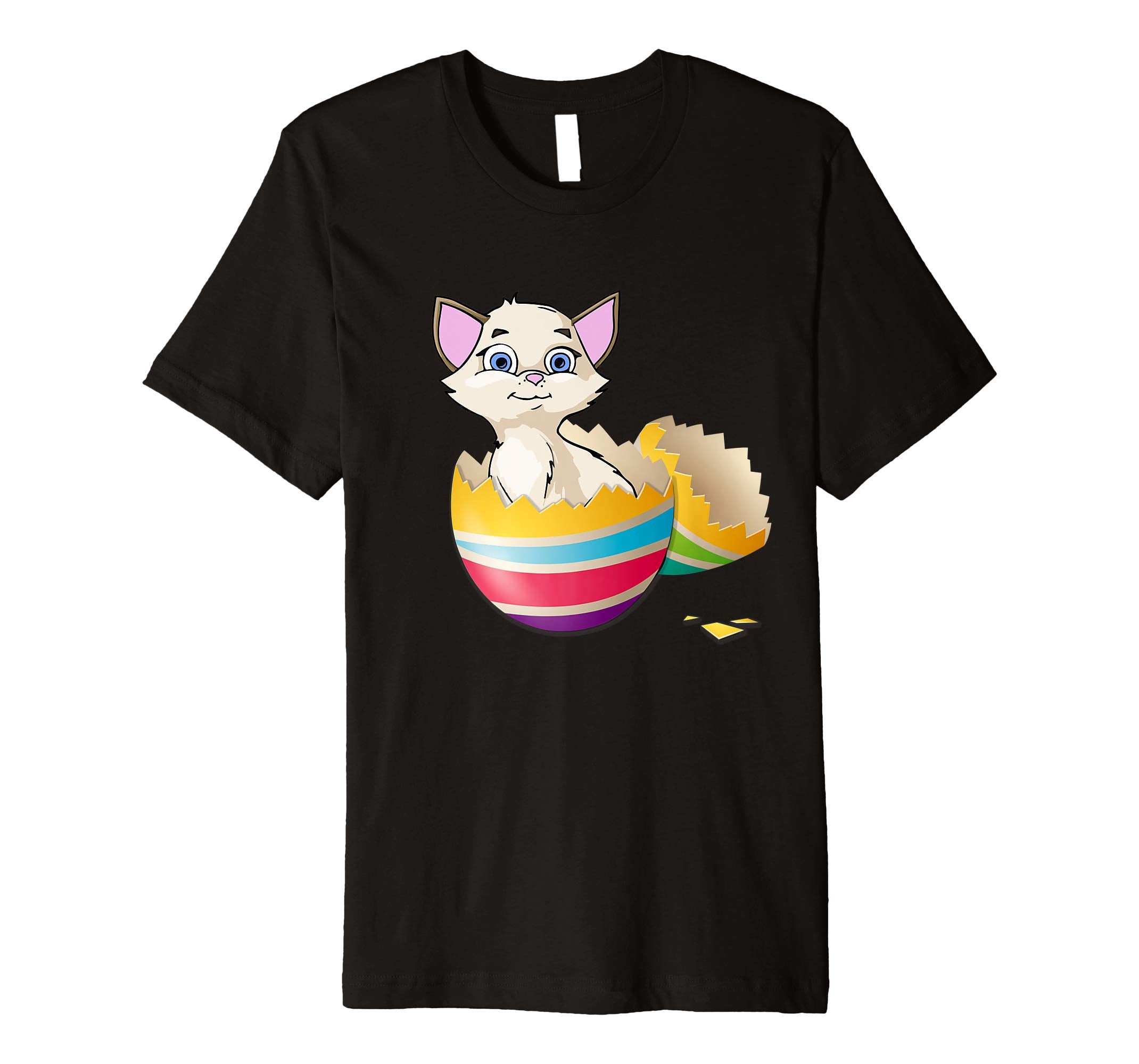 Baby Cat Hatching From Easter Egg Easter Day Shirt
